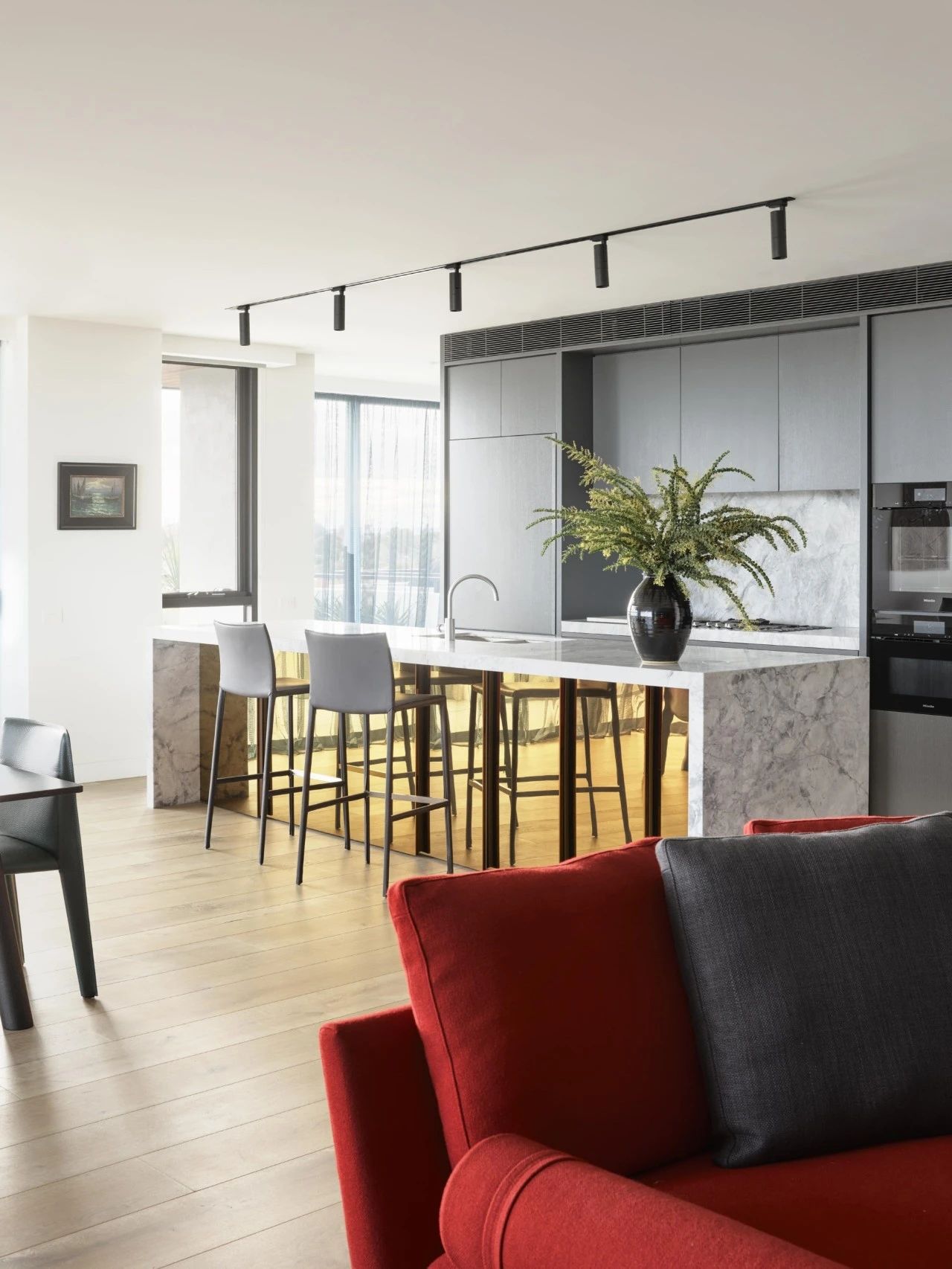 墨尔本港顶层公寓丨澳大利亚墨尔本丨SJB INTERIOR DESIGN-20