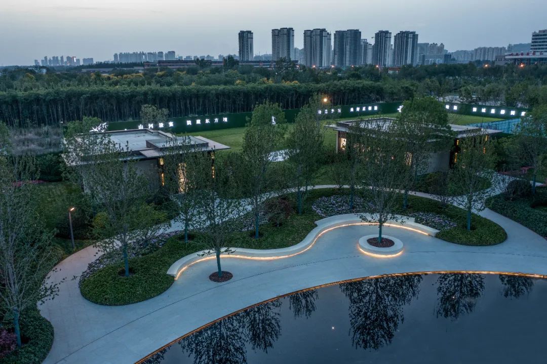 天正·山河玺院·衡水丨中国衡水丨麦田景观-15