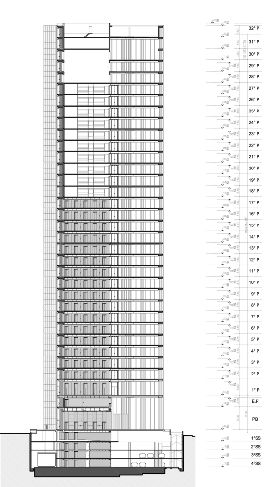 阿根廷 Retiro 城市三角地标建筑丨Juan Manuel Maseda,MSGSSS-60