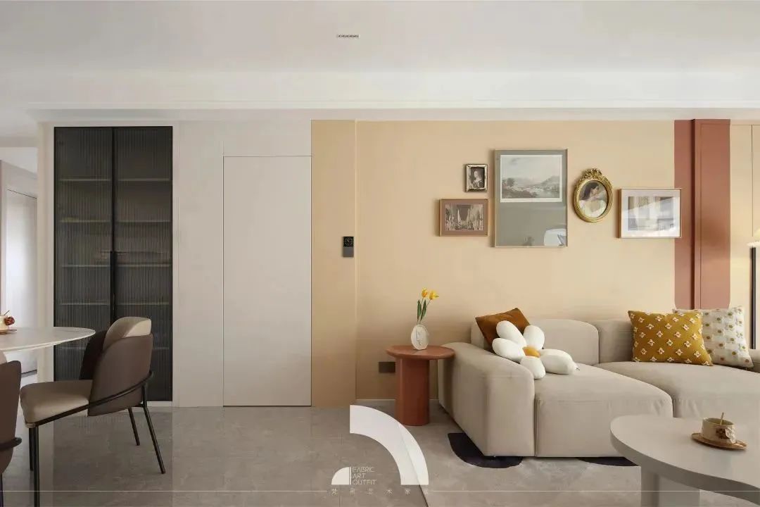 梵帛艺术「焦糖可可」糖果色中古风家居设计-37