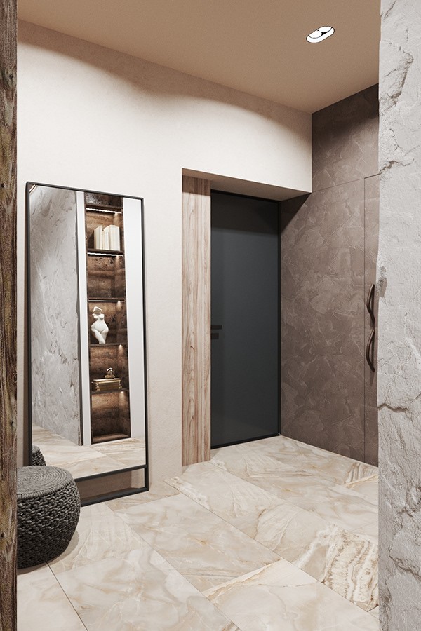 110m2空间设计--自然元素，温馨又高级！-6