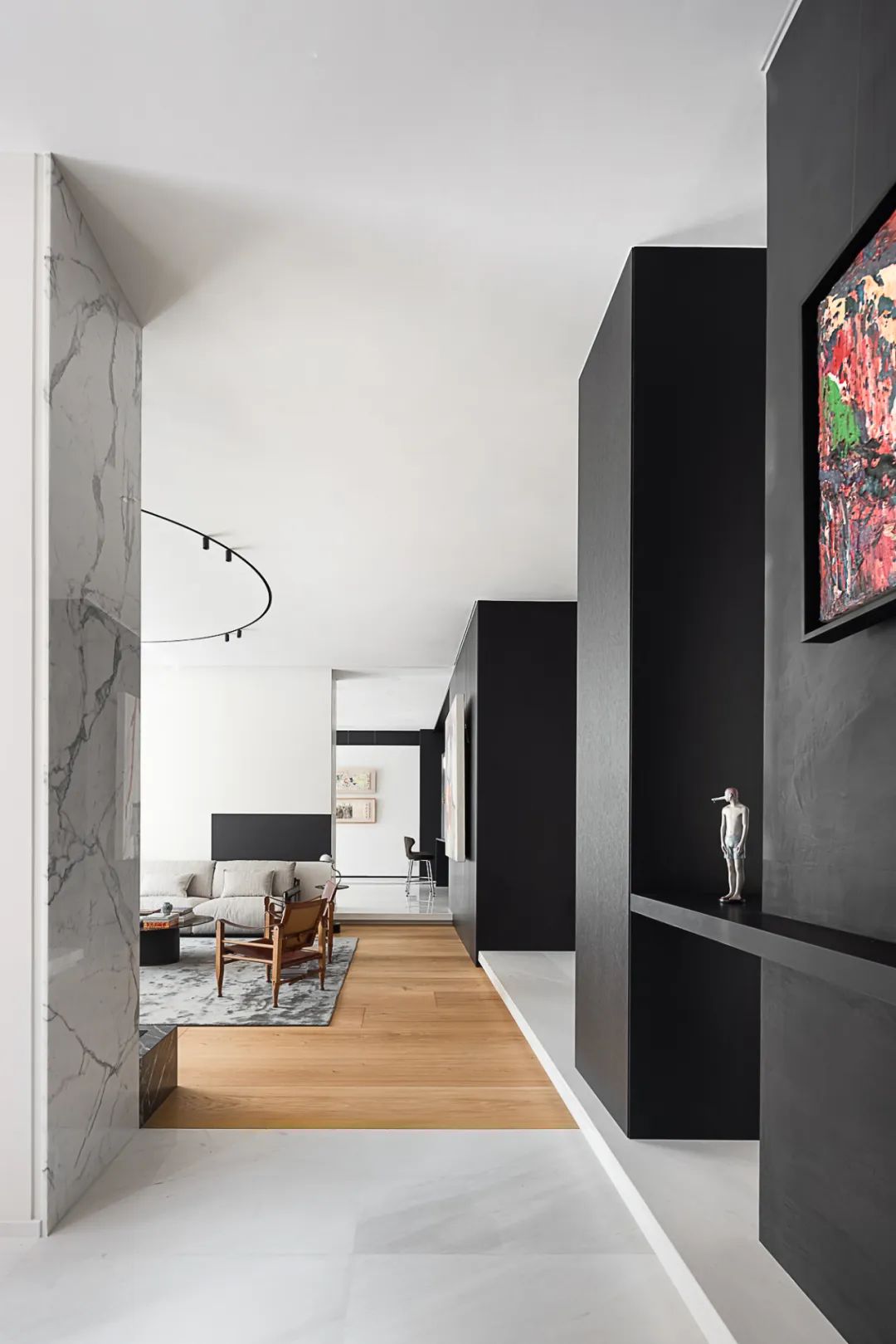 蓬皮杜式的家 · 国内首个居家艺术空间丨OTL 本体建筑空间设计-8