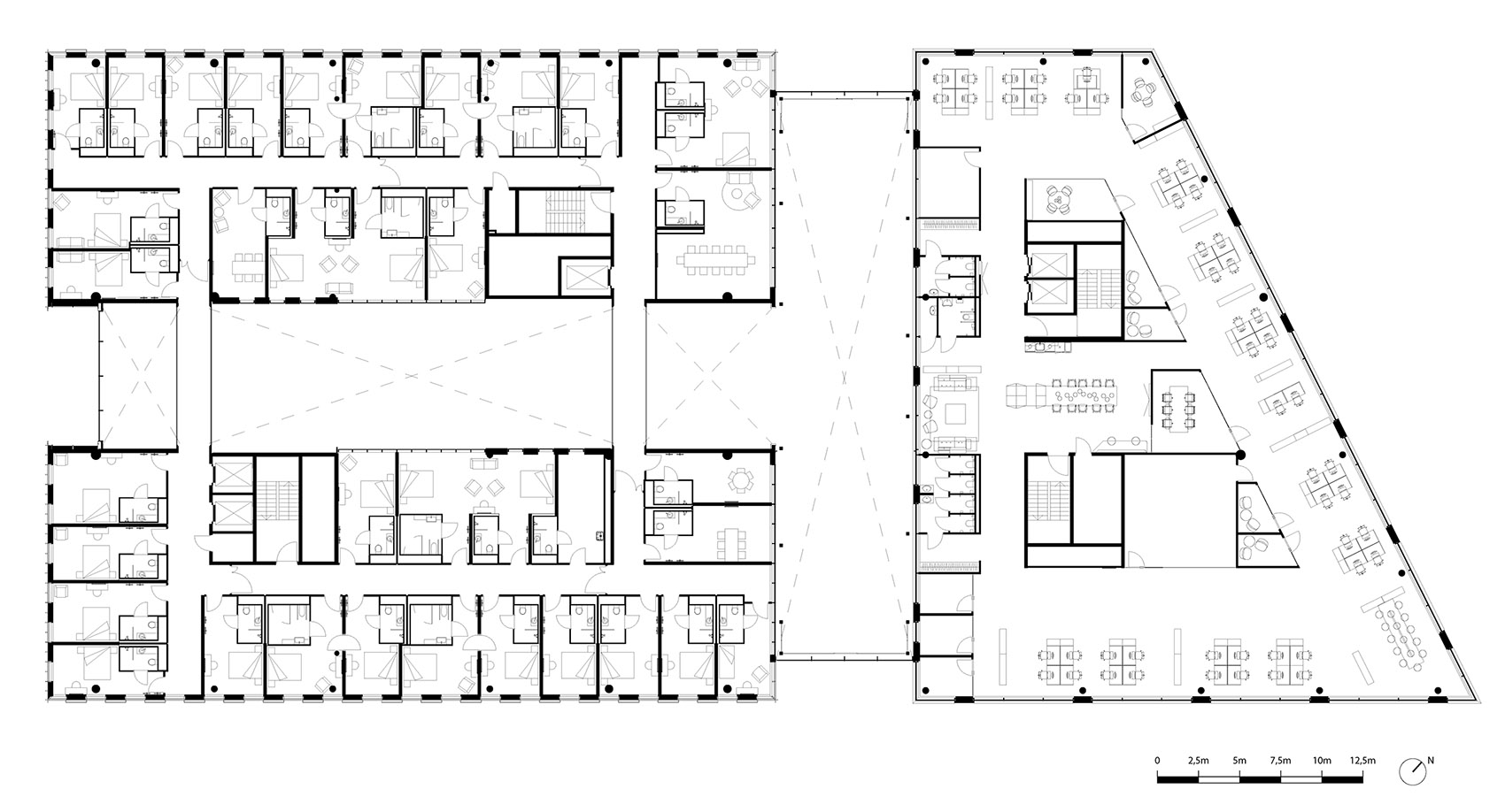 Hasle Universal 酒店写字楼丨Ghilardi+Hellsten Arkitekter-60