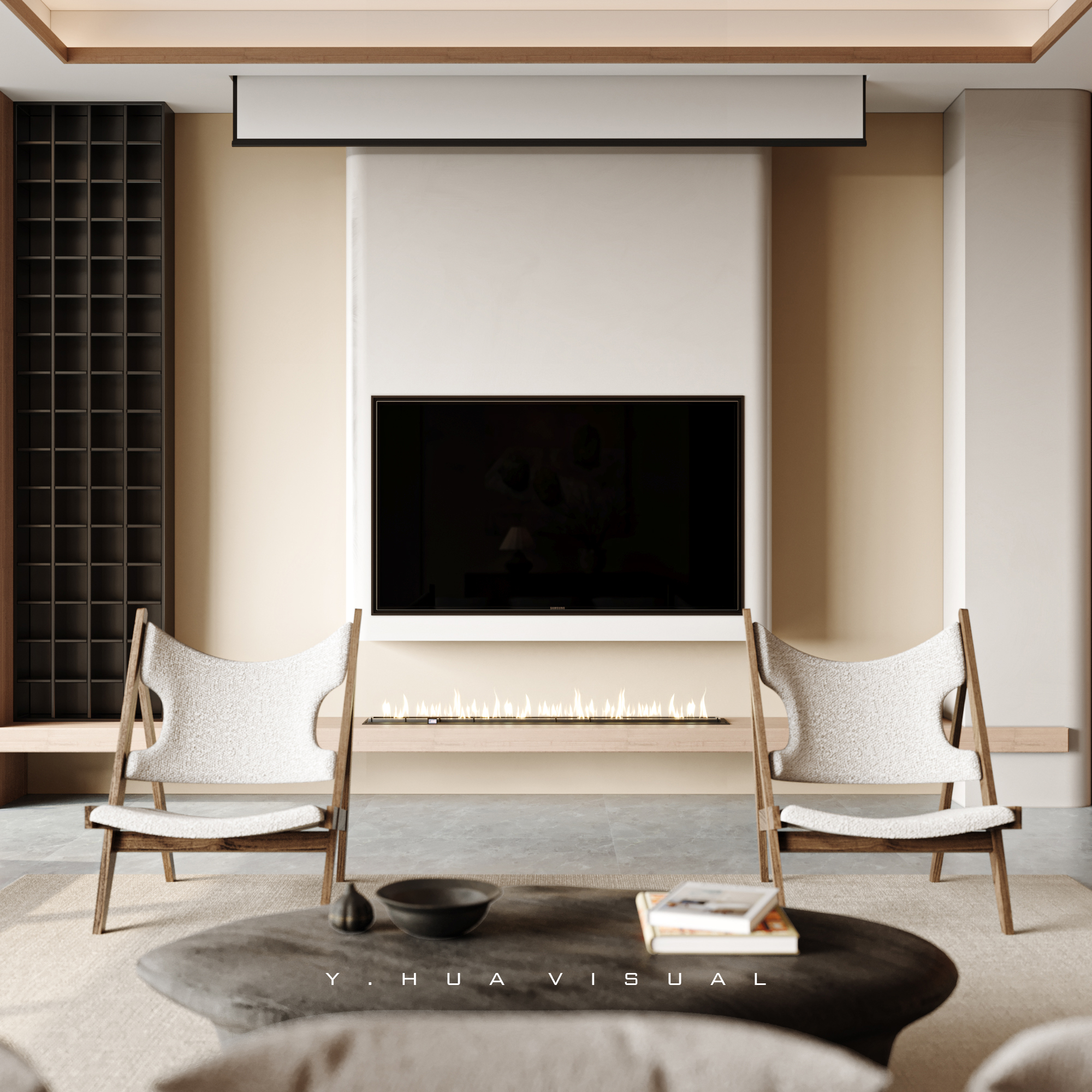 渲染作品分享｜诧寂风大别墅-3