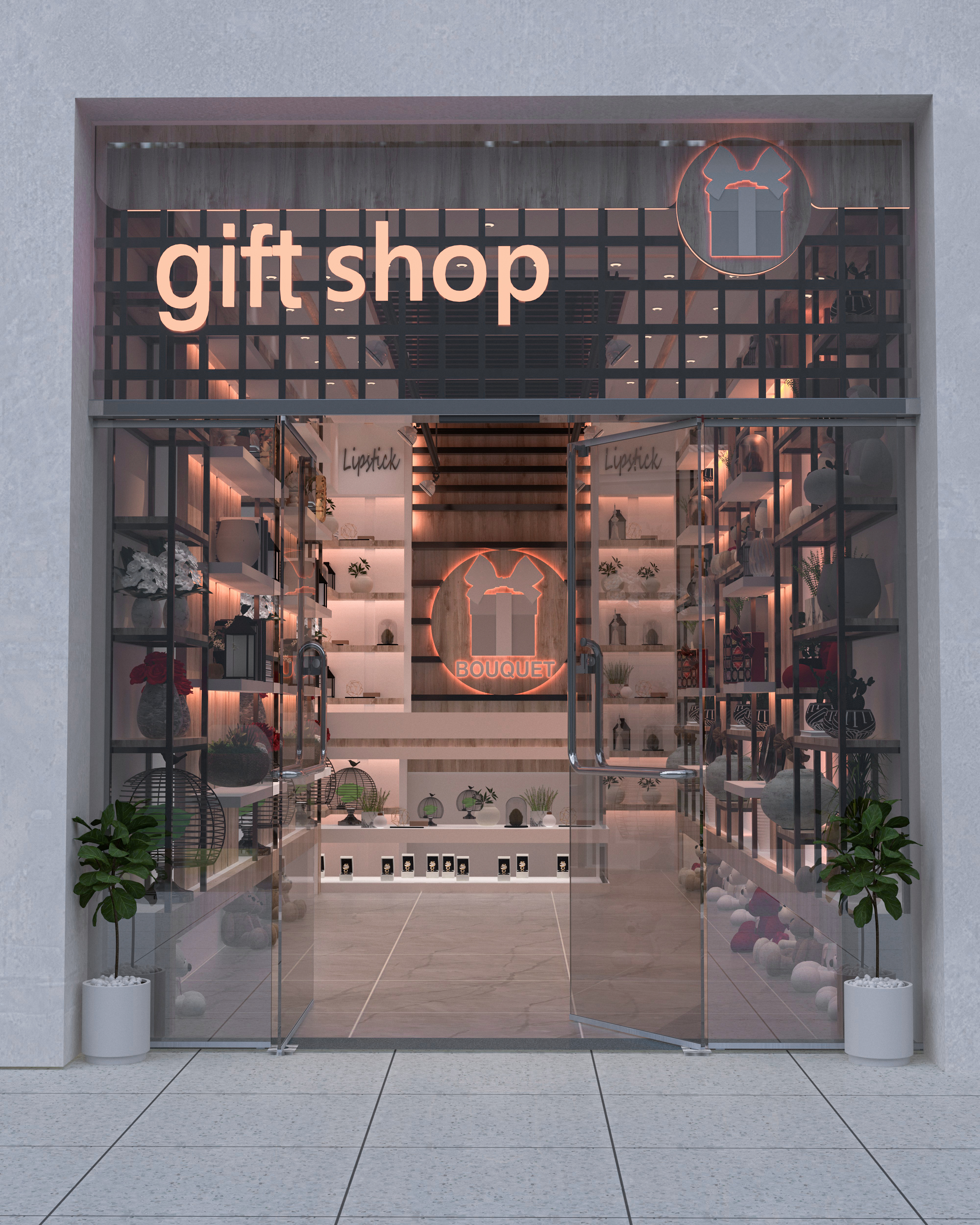 Flower Shop Interior Design – Modern Style-0