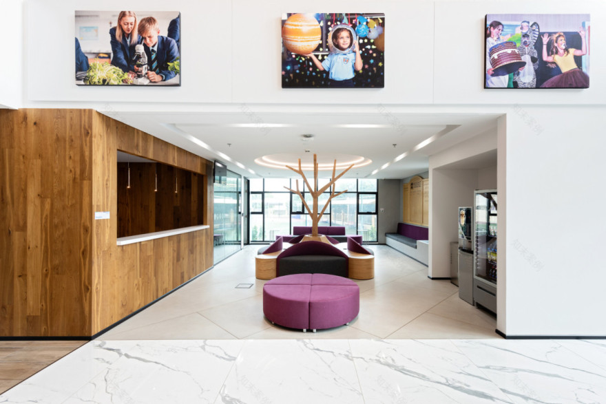 迪拜 Regent 国际学校行政区的革新设计-12