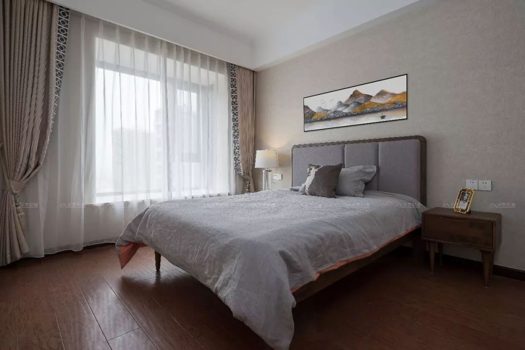 东方静谧—新中式风格（软装实景案例）-36