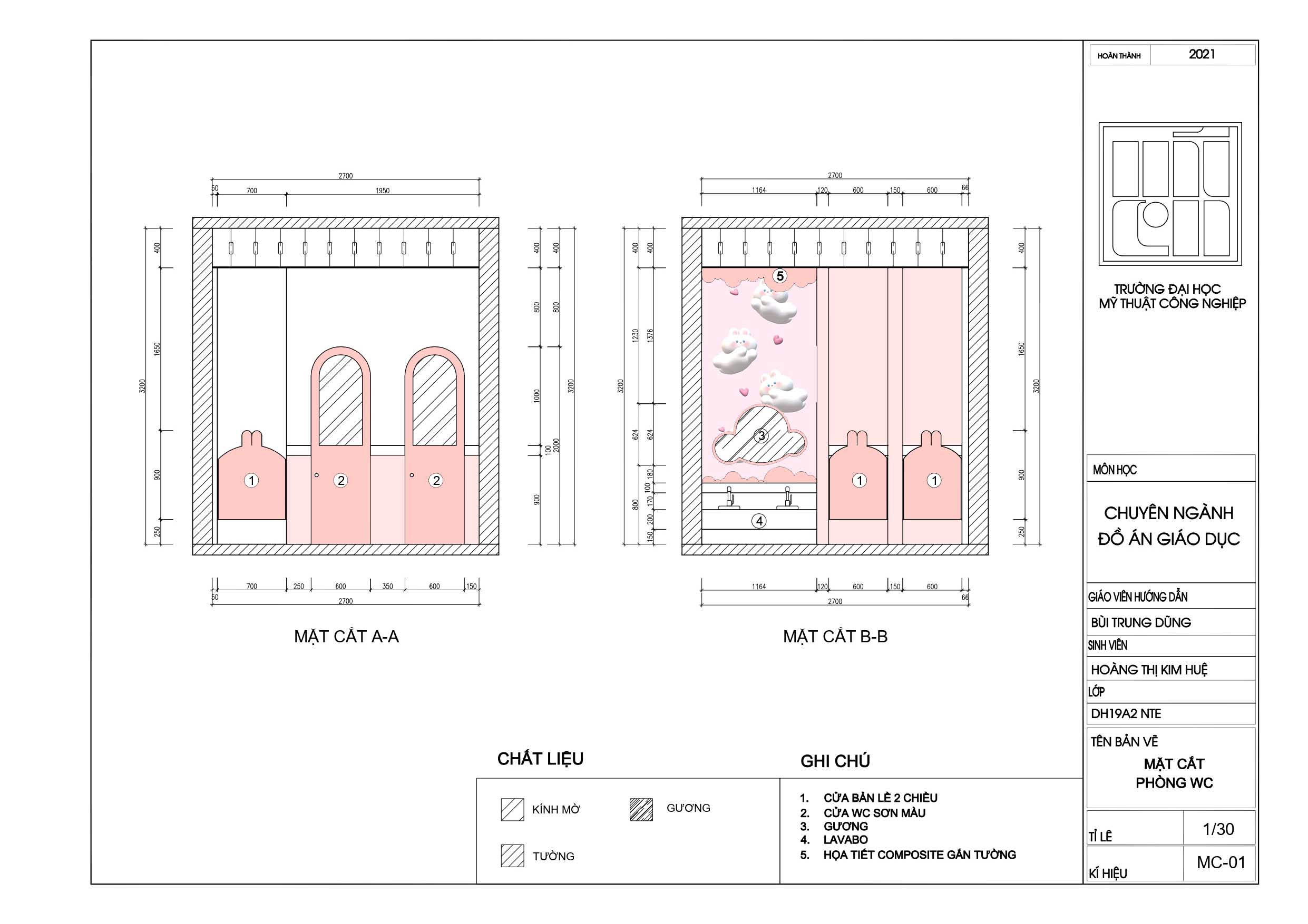 "Sweet Dreams"室内设计丨Kim Huệ Hoàng-23