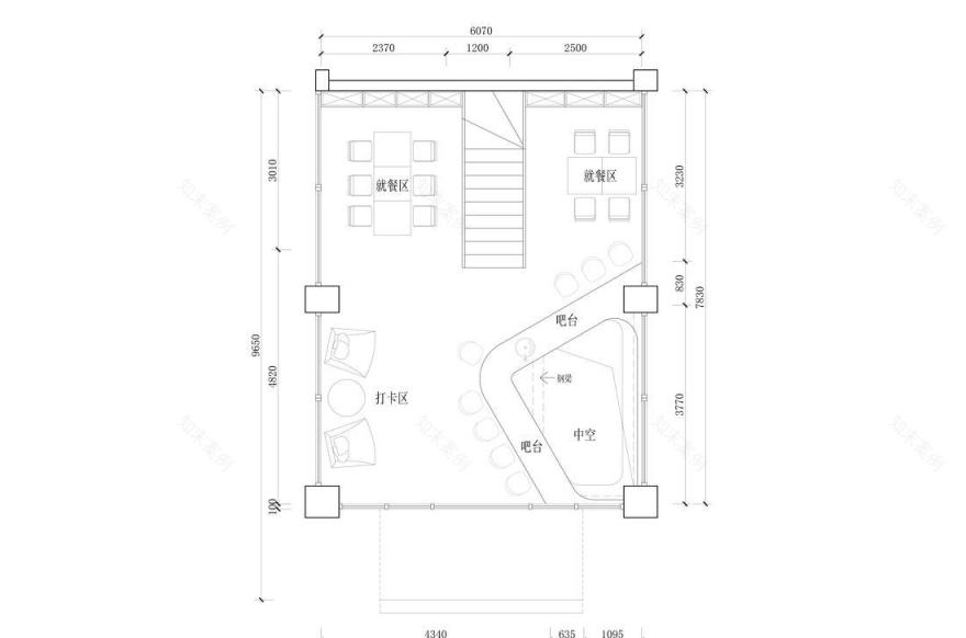 浅原咖啡馆·简约原木风-2