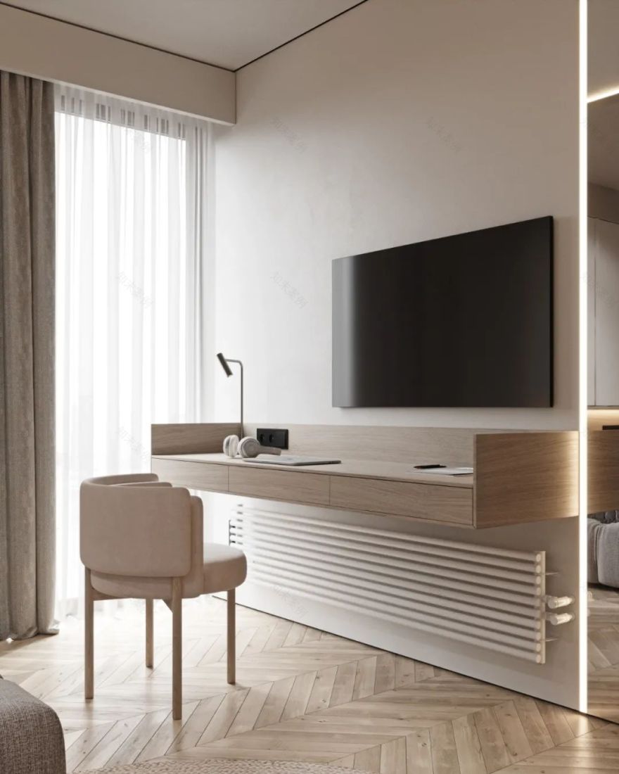 简约原木|艺术气息的三口之家丨Roman Lutsenko-46