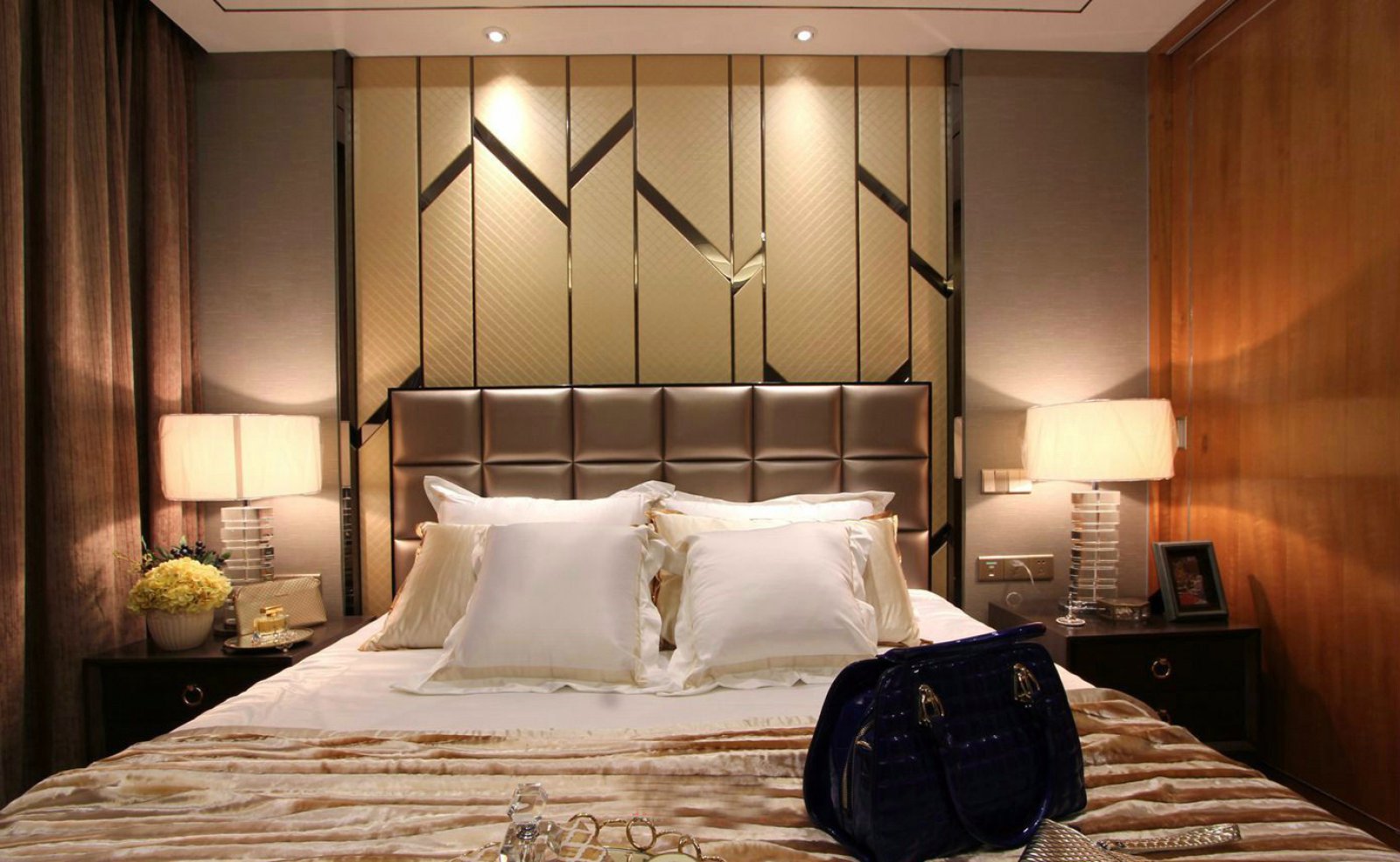 海韵名邦简欧样板房软装设计  泊含设计-6