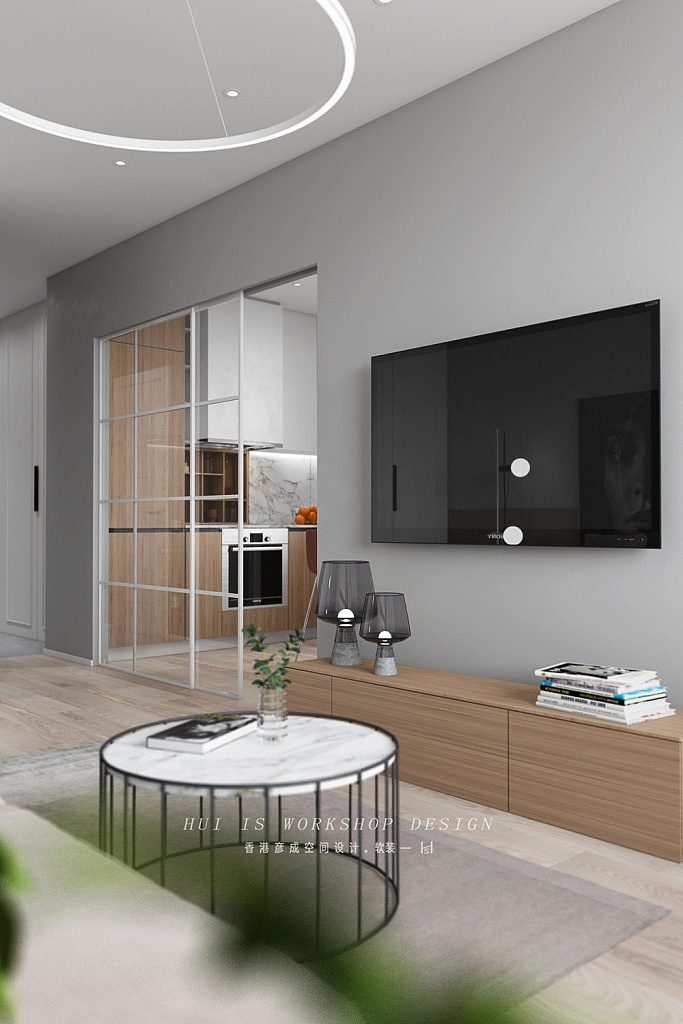 北欧 INS 风单身女性公寓，打造干净清新舒适空间-12