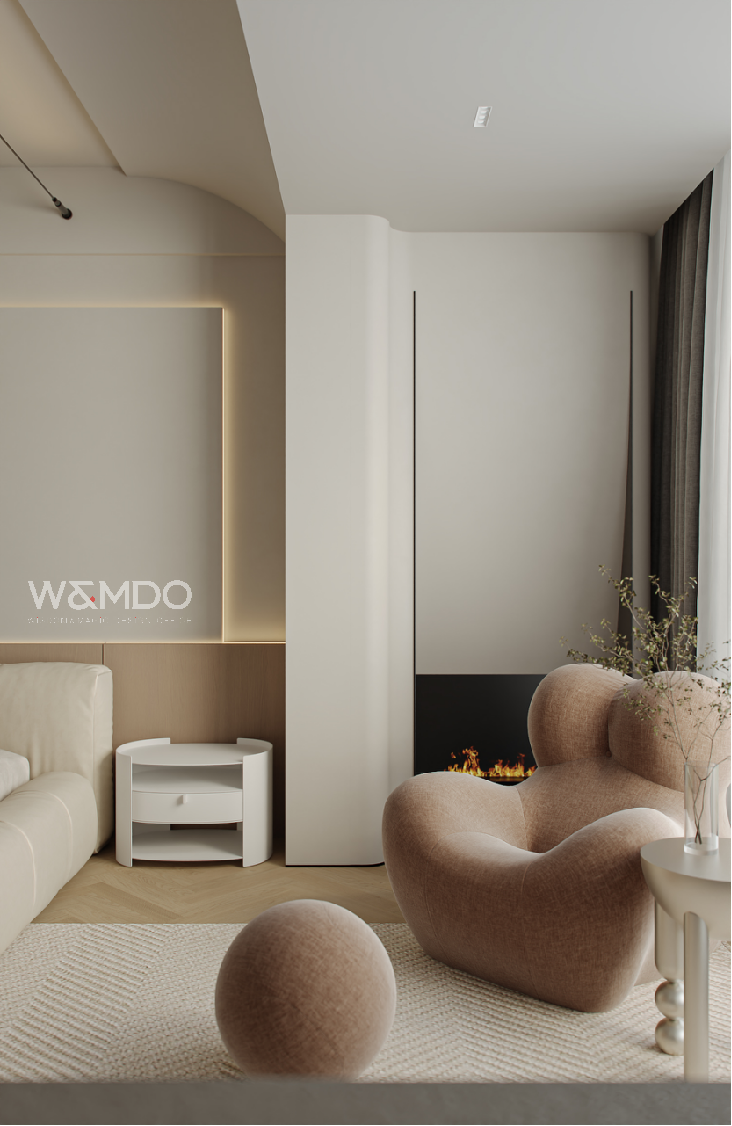 奶油原木慢生活·云逸娱乐室设计丨W&MDO-51