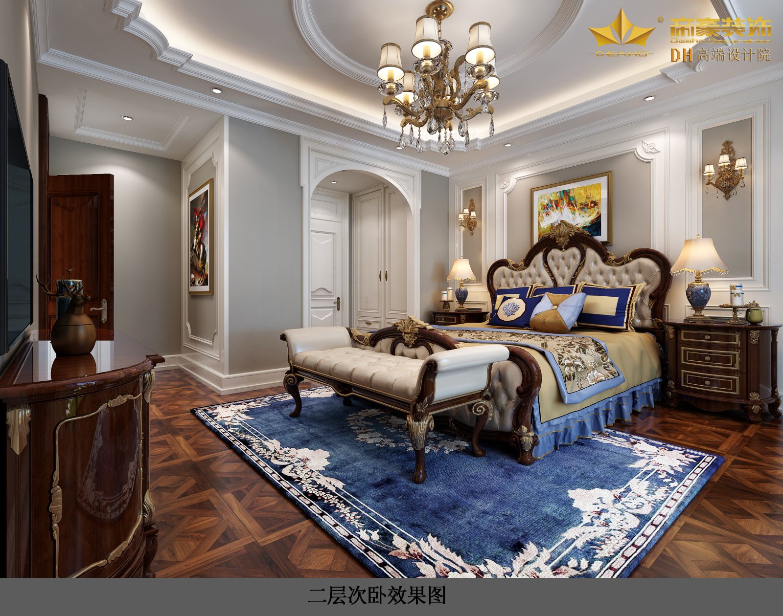 欧式豪宅别墅-21