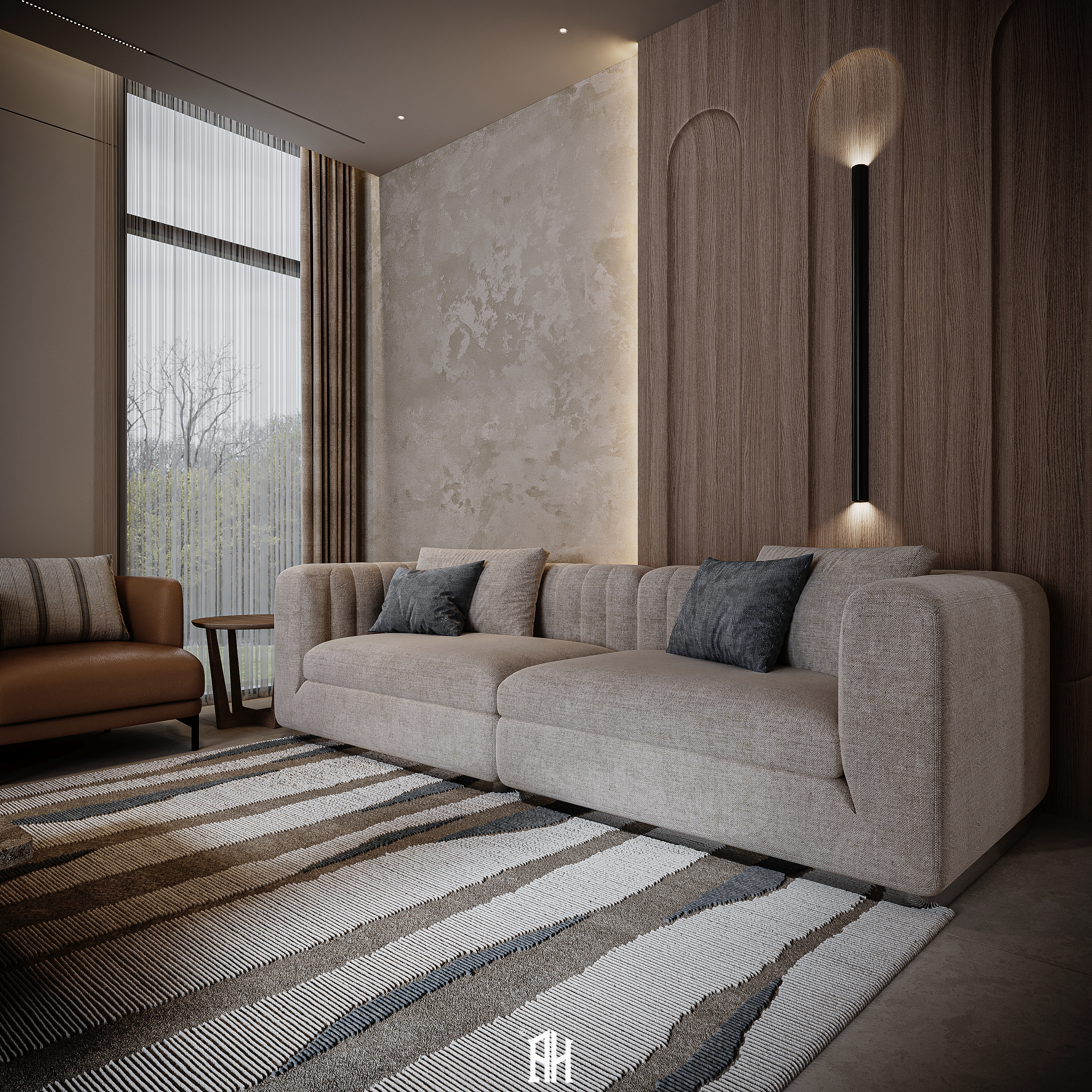 客厅丨沙特阿拉伯丨Abdelrahman Hassan-11