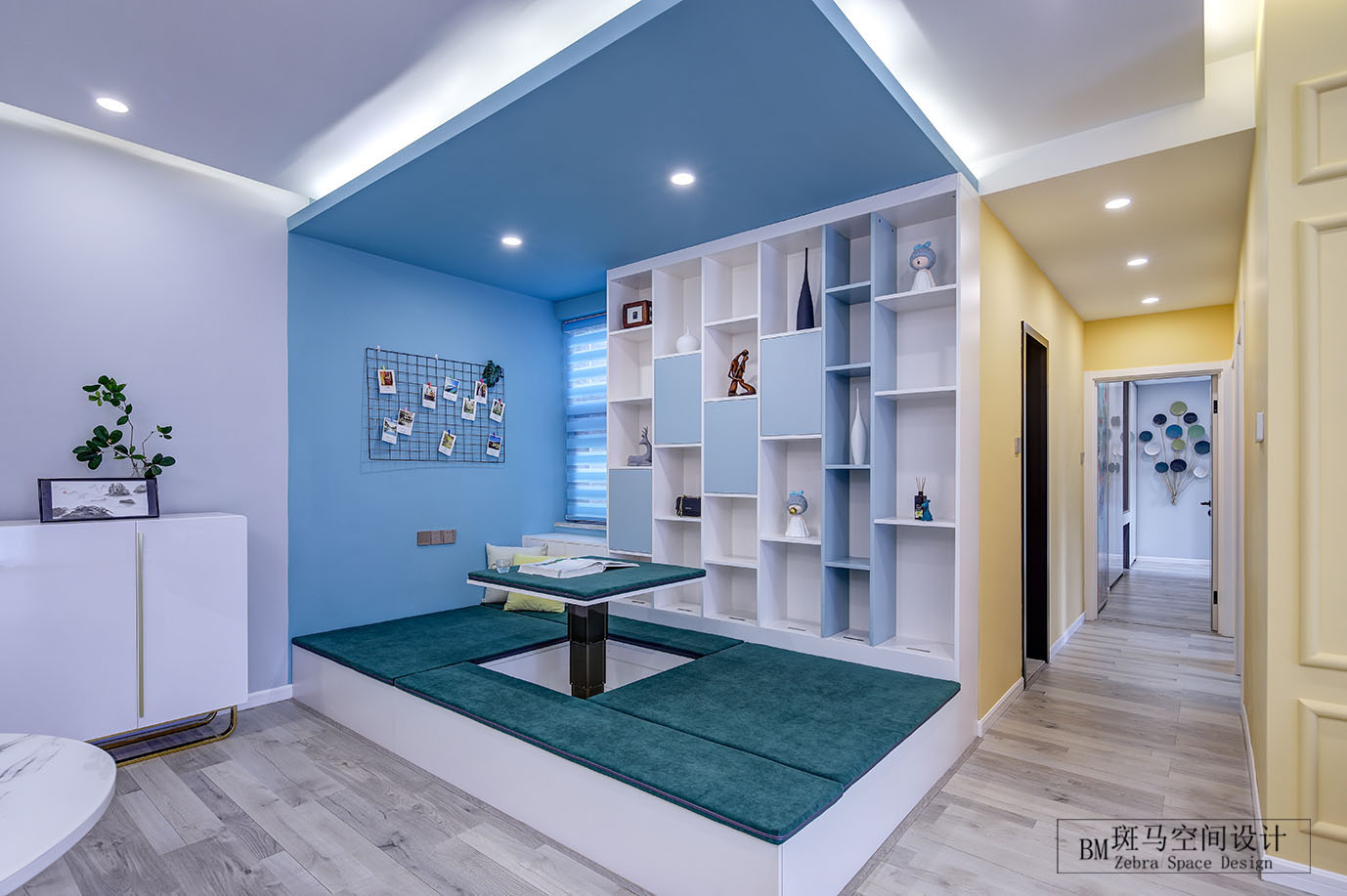 马卡龙色的浪漫空间 | 深圳庐峰翠苑 120 平方少女心设计-19