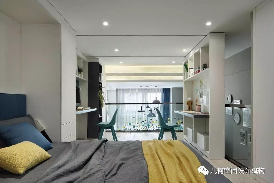 【几何空间设计作品】 SOHO、loft智能魔变微空间，“郑”尚潮流设计看这里-66