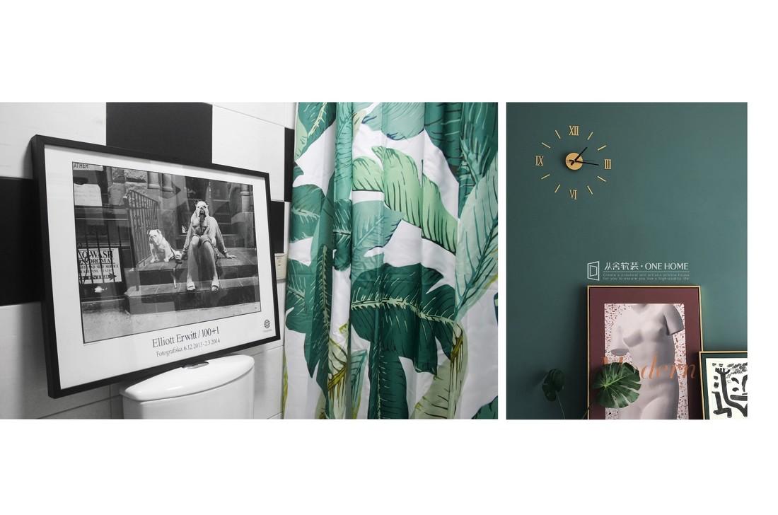 广州盈彩美居 78 平二手房翻新,打造超大厨房与个性空间-42