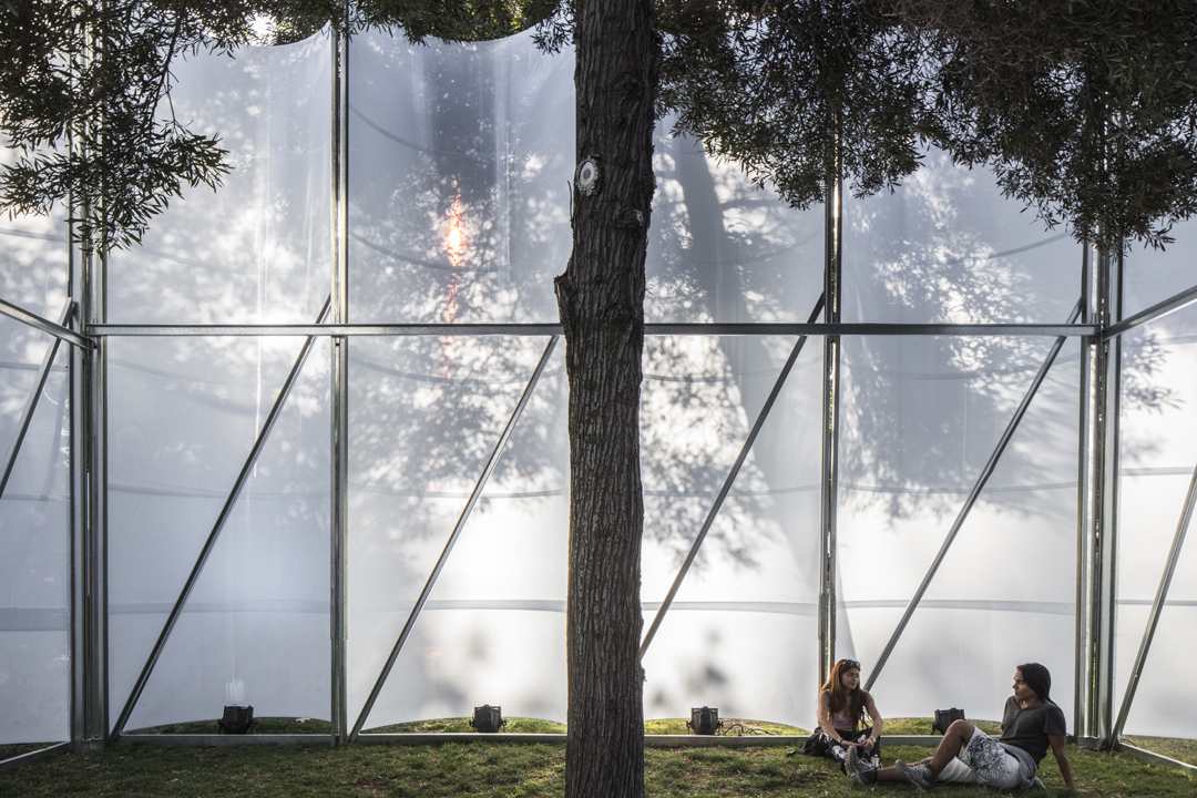 Green Village Pavilion Lollapalooza Chile 2018 / URZUA SOLER Arquitectos + Felipe Alarcón-22