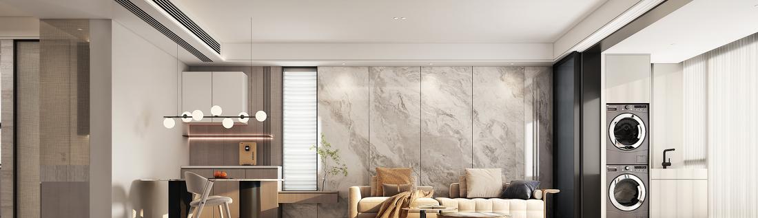 现代风格小三房，精致生活的艺术呈现-3