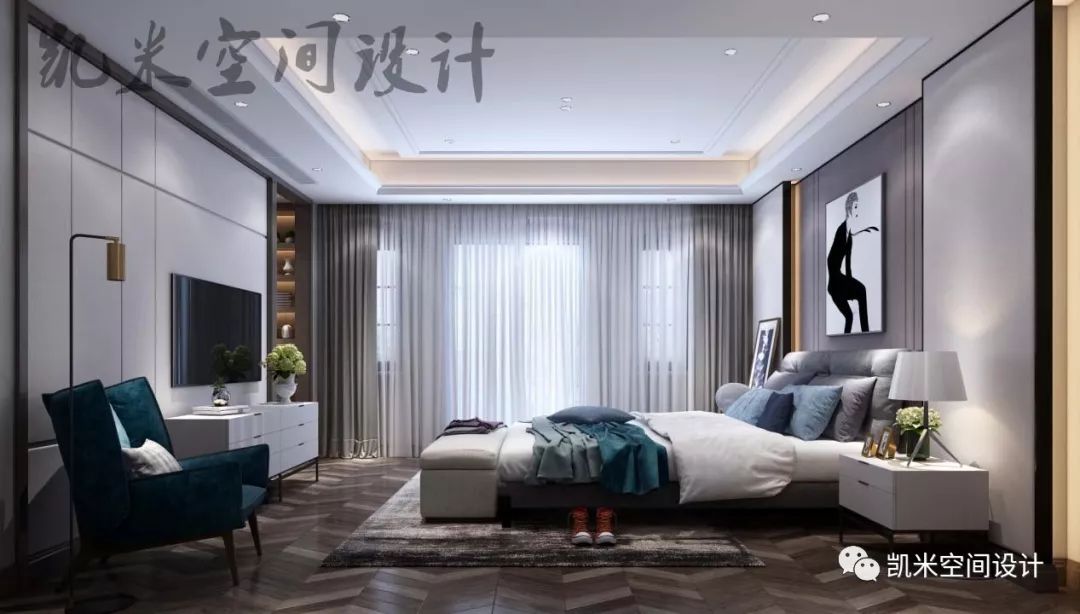 杭州昆仑府现代轻奢生活美学空间-19