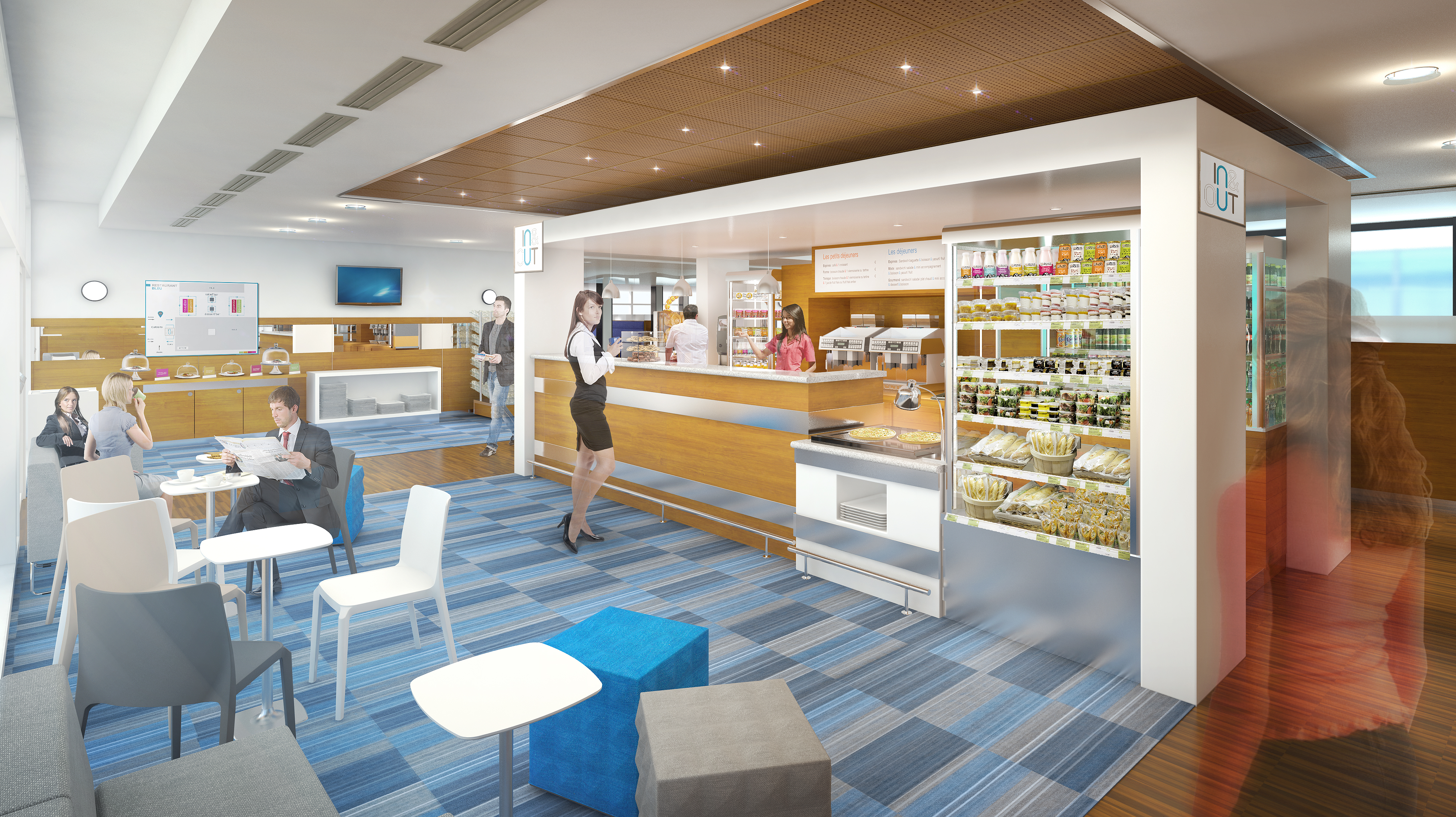 Corporate Restaurant 3D Interiors (Archive)-2