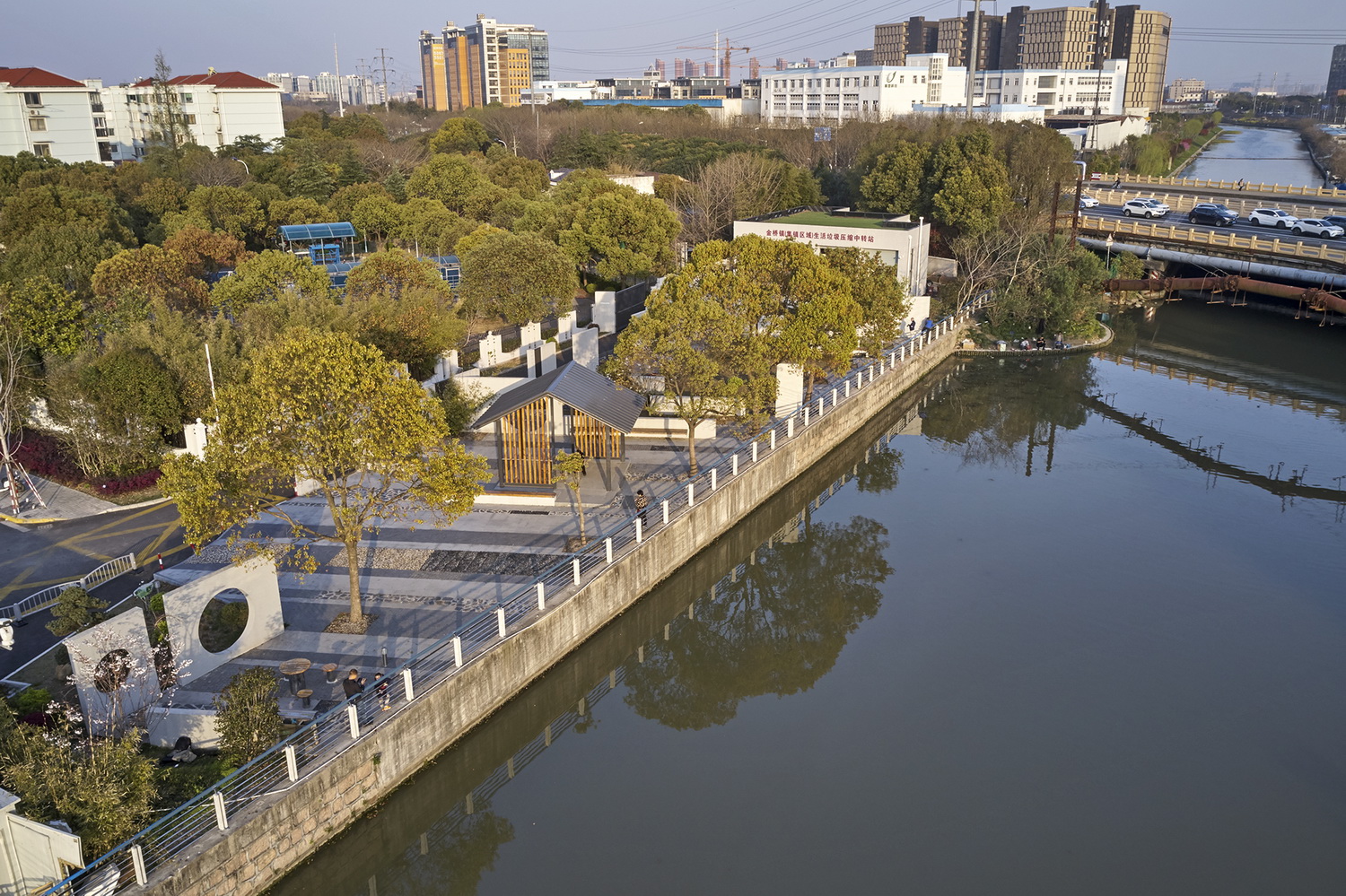 上海浦东金桥镇永建路小公园丨中国浦东新区丨上海善祥建筑设计有限公司-8