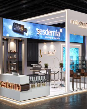 SesDerma stand - Dubai Derma exhibition展台