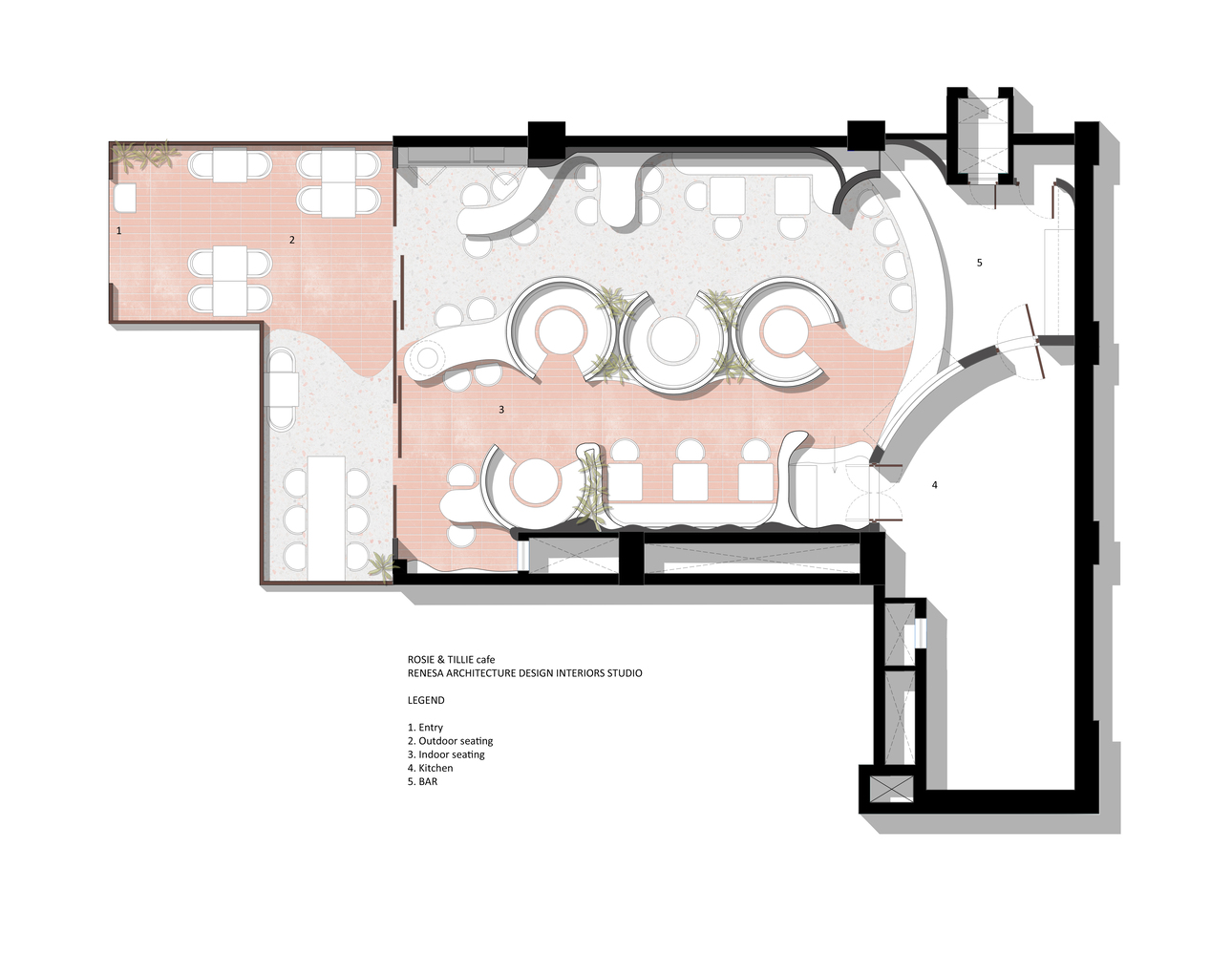 交融之境 · Rosie and tillie 餐厅设计丨印度新德里丨RENESA 建筑设计室内工作室-20