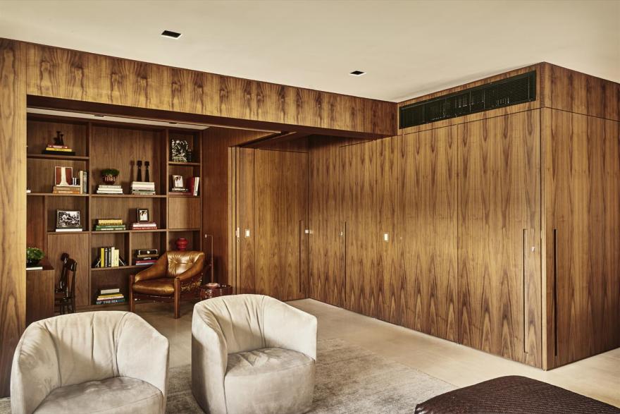 圣保罗 Cobertura Caconde 住宅 | 木质魅力与创新设计-2
