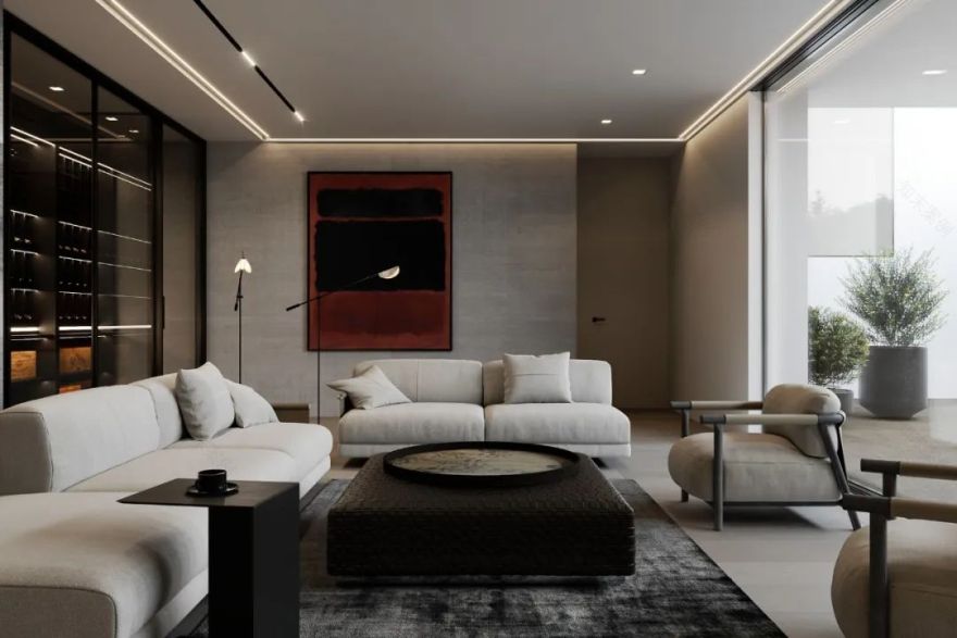 Subpixel 新作 | 简约清亮,温馨北欧风住宅-37