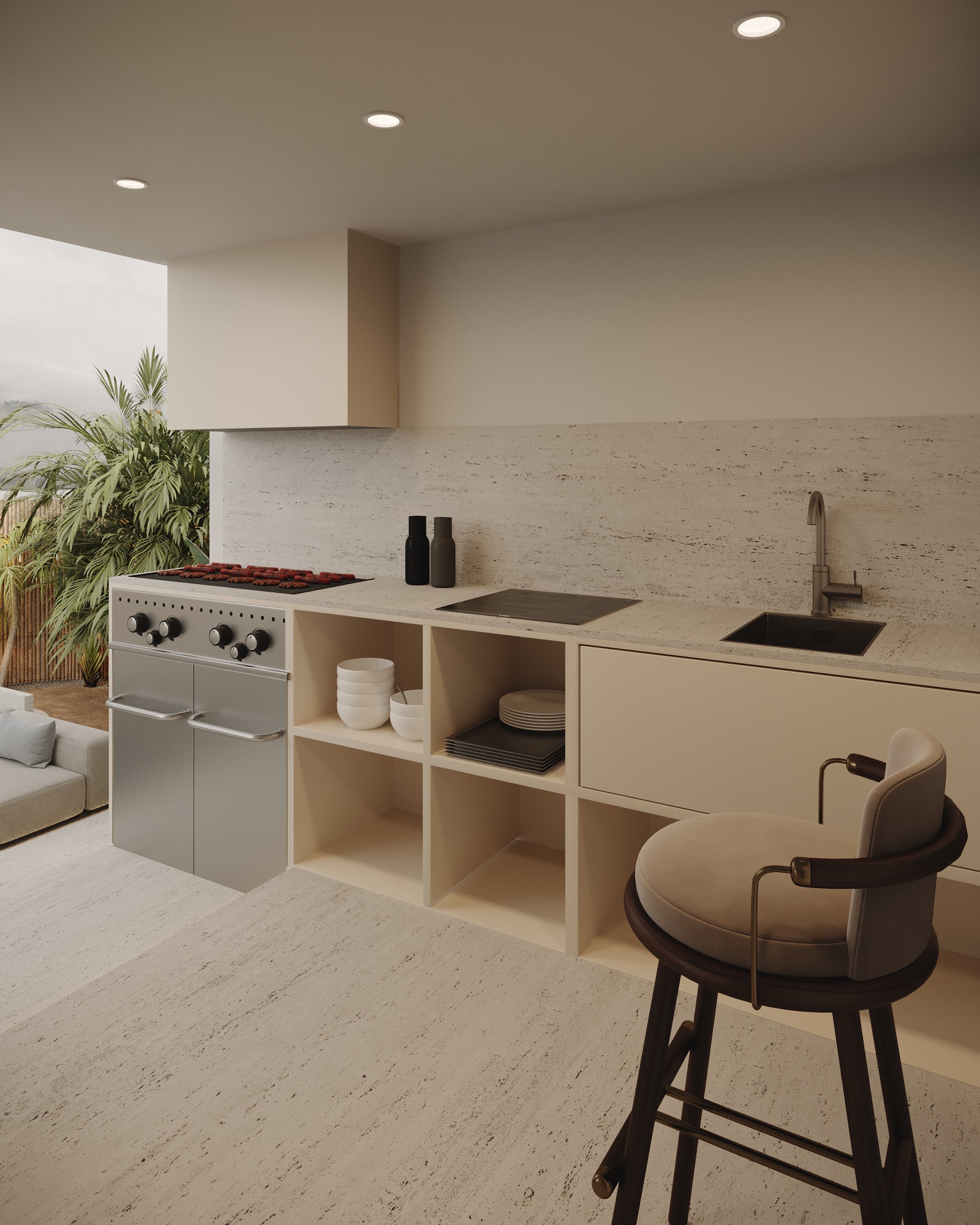 突尼斯游泳池室内设计项目-7