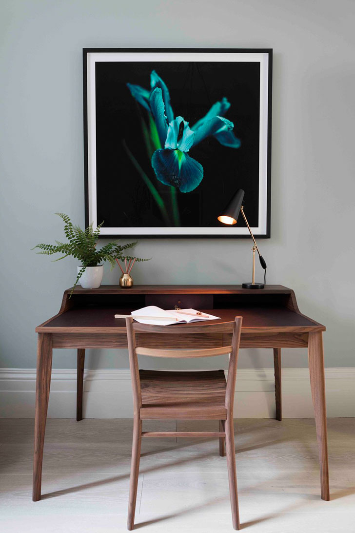 伦敦切尔西优雅复古现代家居设计-14