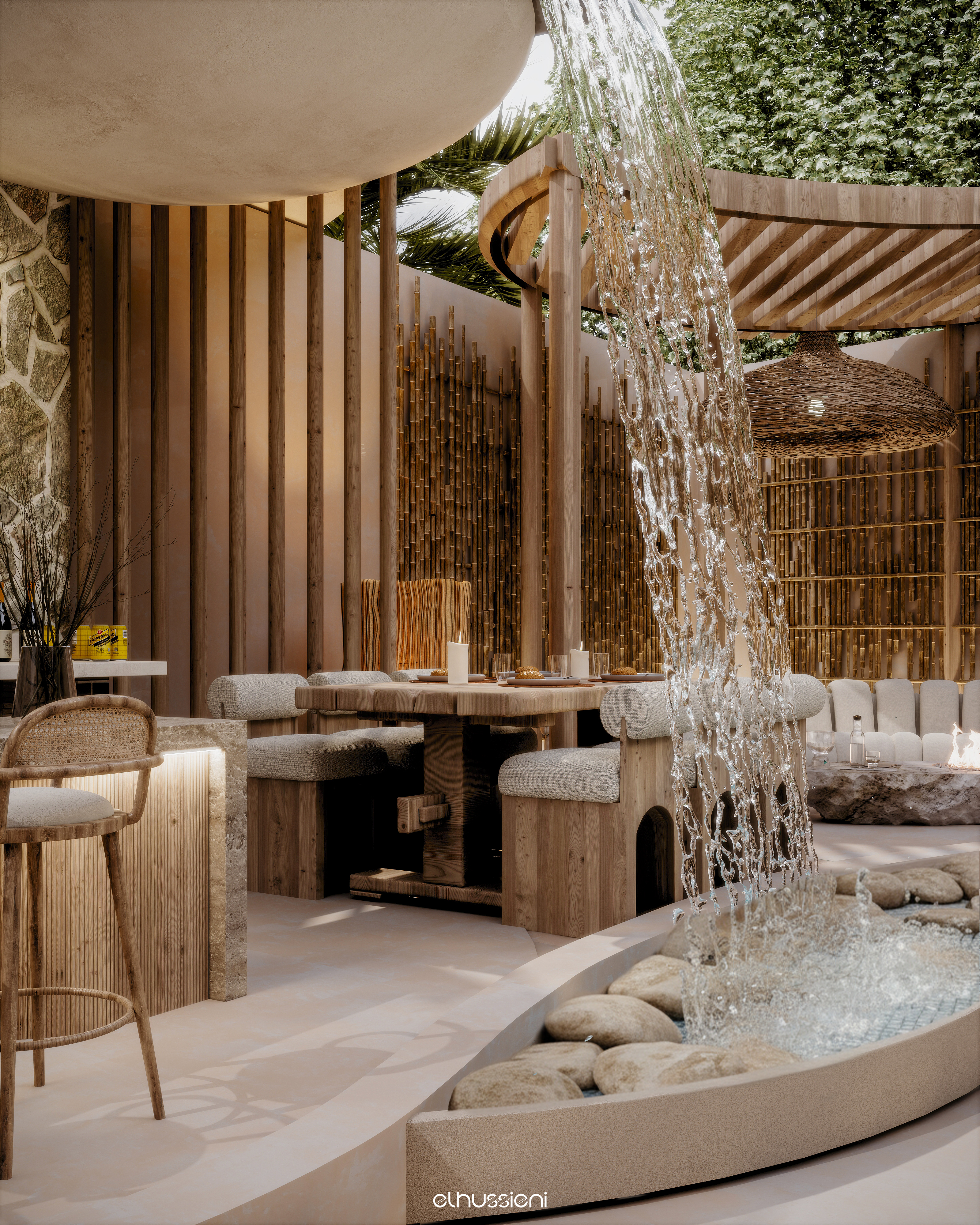 MODERN VILLA OUTDOOR LANDSCAPE DESIGN-4