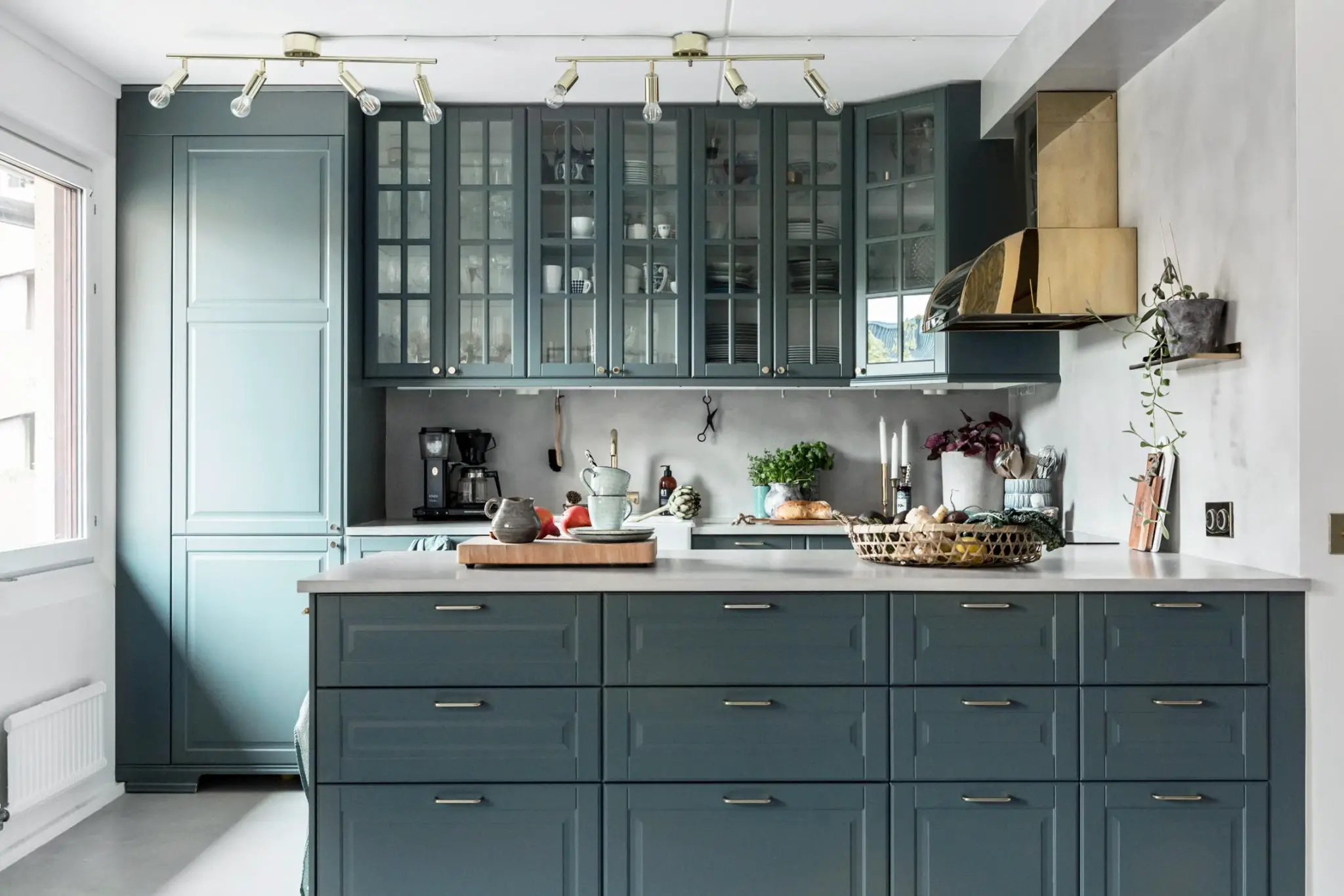 瑞典都市复式公寓 | 色彩与开放厨房的完美融合-5