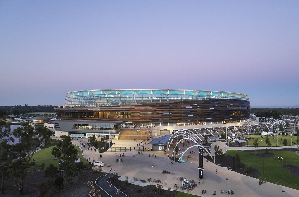 珀斯 Optus 体育场公园,绿色生态与原住民文化的融合-7