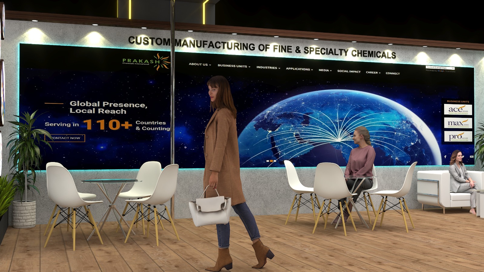 Prakash Chemicals Pvt Ltd | 2 side open stand-6