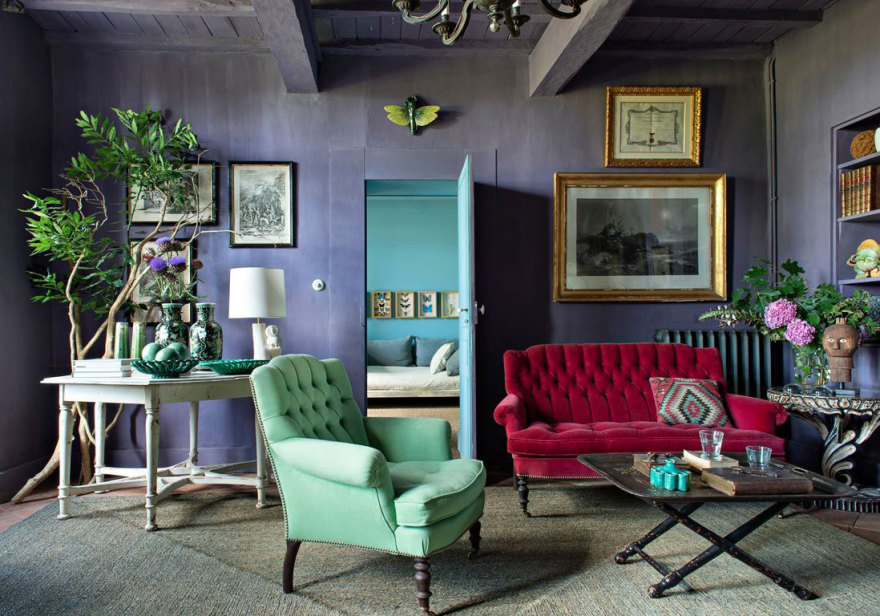 法国南部 17 世纪庄园的彩色经典之作-1