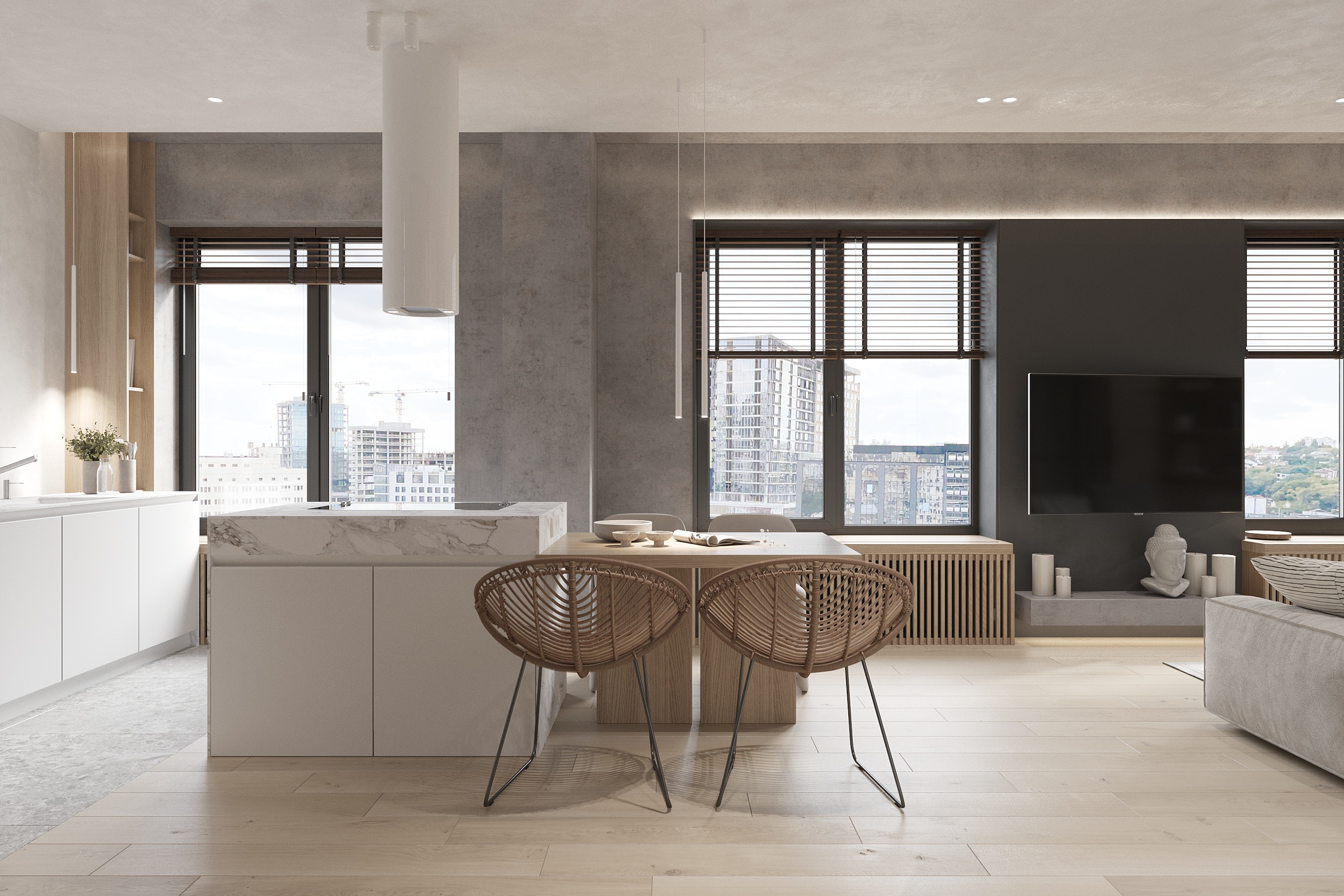 上海夫妇的基辅公寓设计丨乌克兰基辅-0