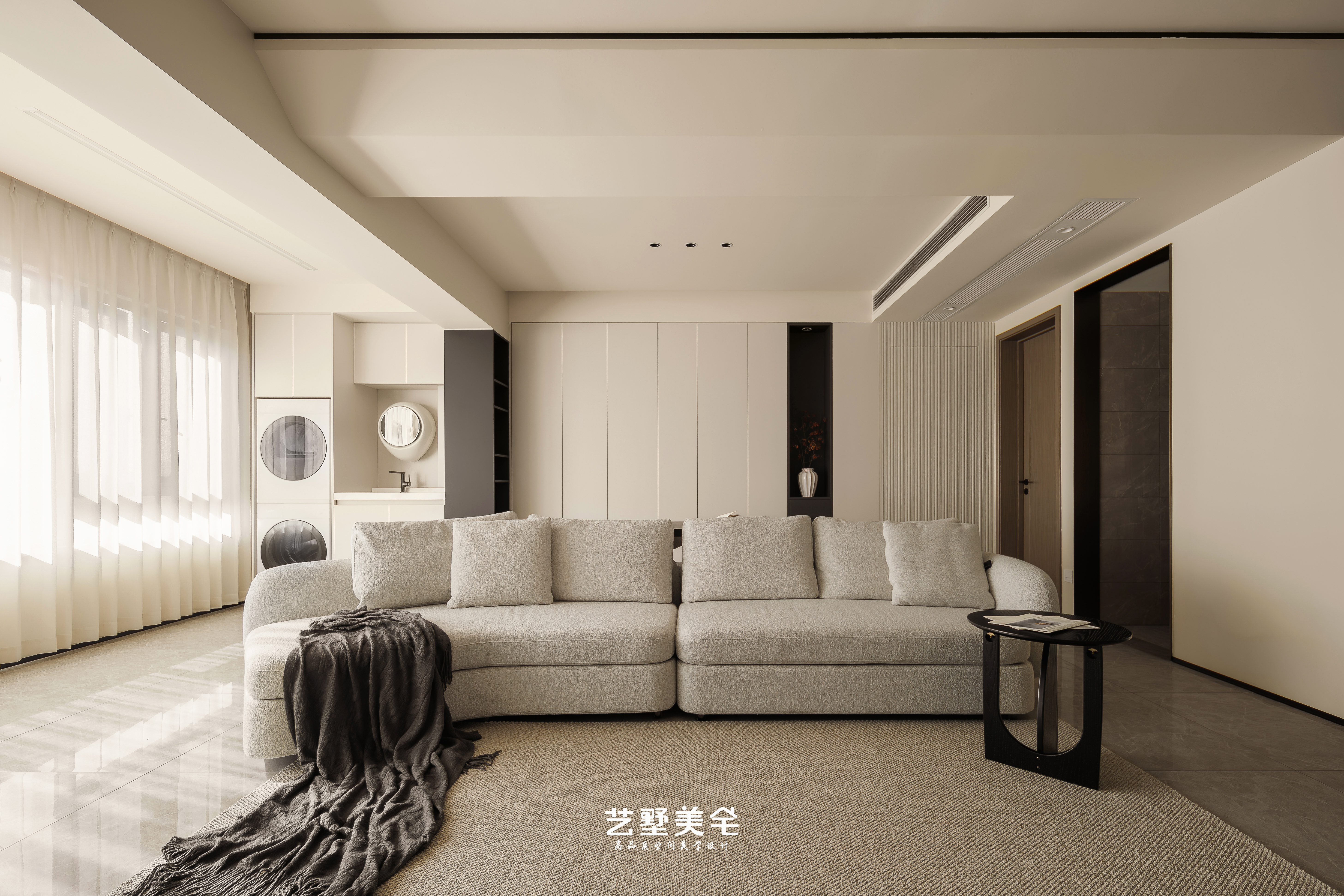 艺墅美宅·实景｜117㎡理性框架下的诗意栖居丨中国合肥丨艺墅美宅设计-9