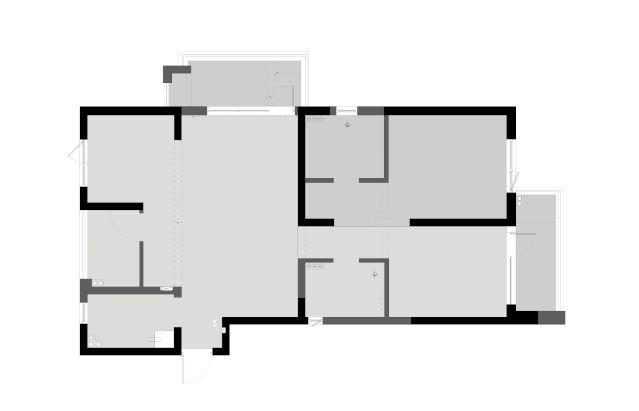 军人夫妻的硬朗现代轻工业风之家-5