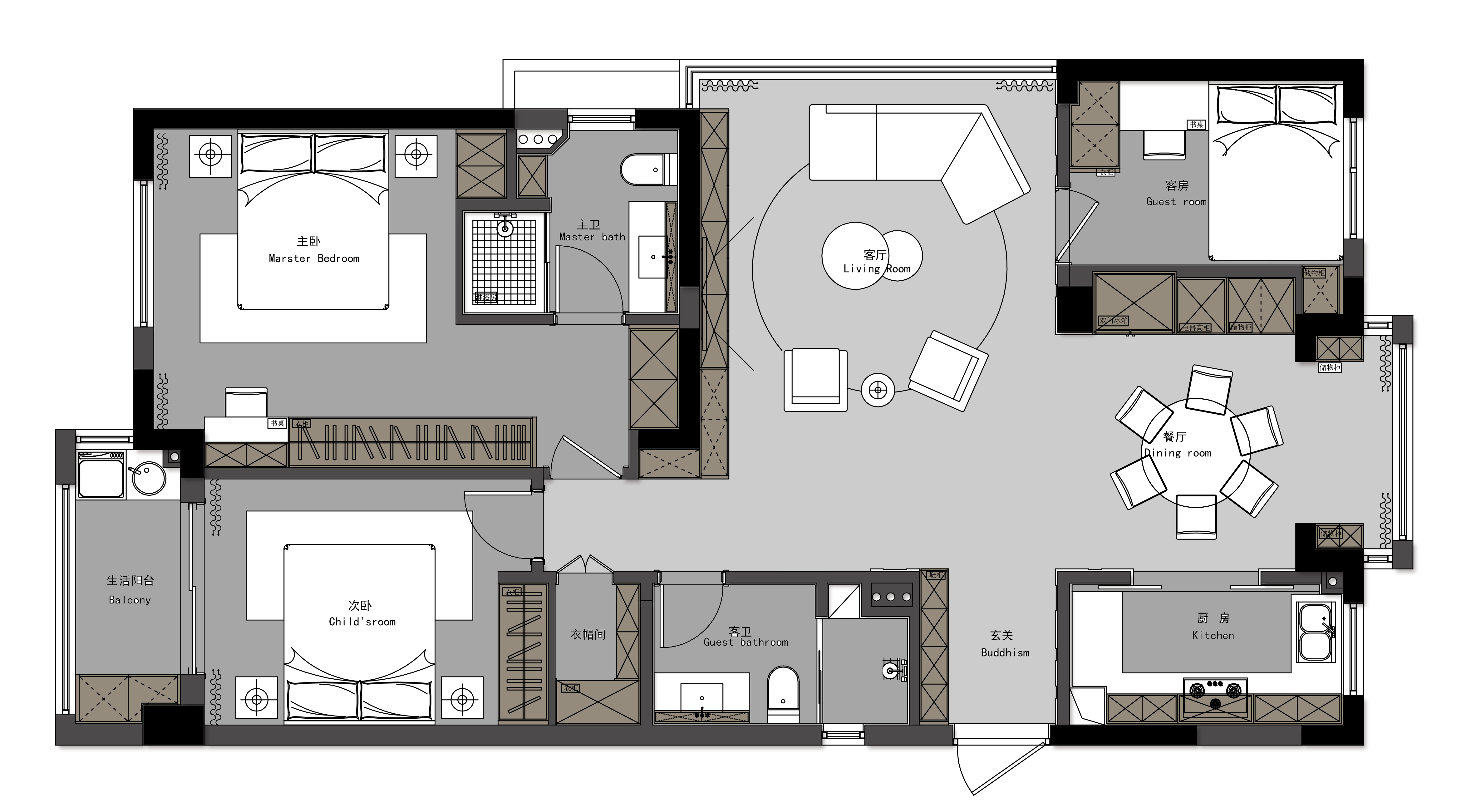 用细节雕刻,塑造三代人的对话式空间丨辰佑设计-56