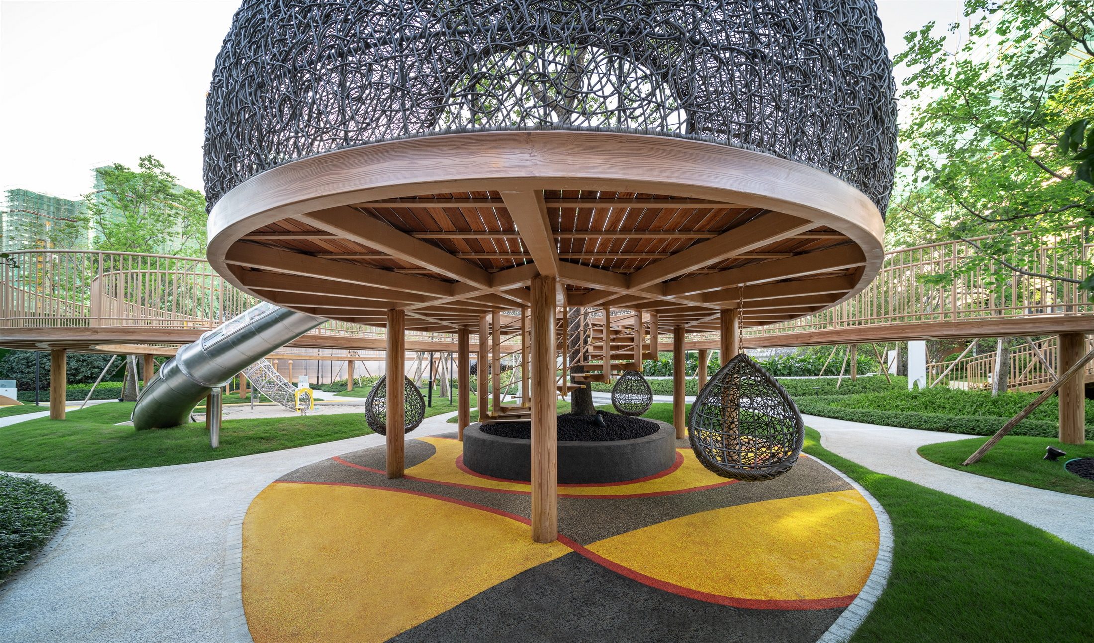 惠州华发旭辉•铂钻四季展示区景观-63