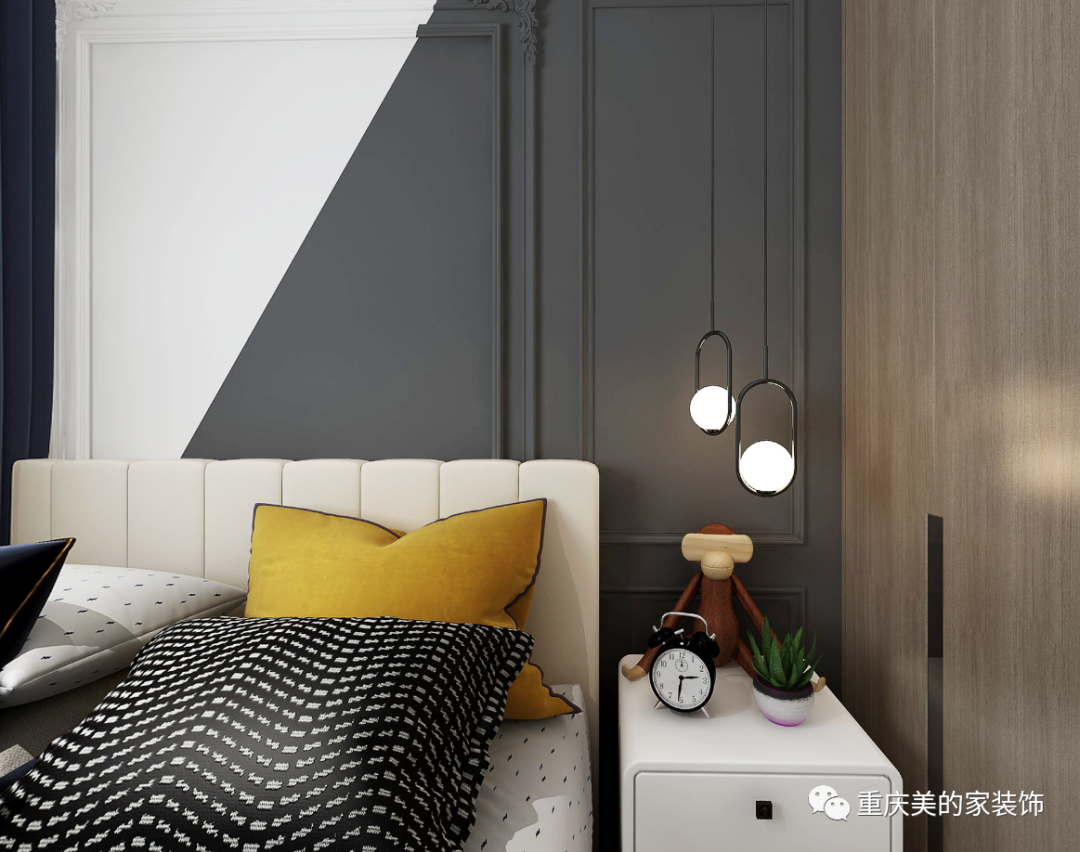 现代摩登家居,演绎高级灰与爱马仕橙的时尚碰撞-75