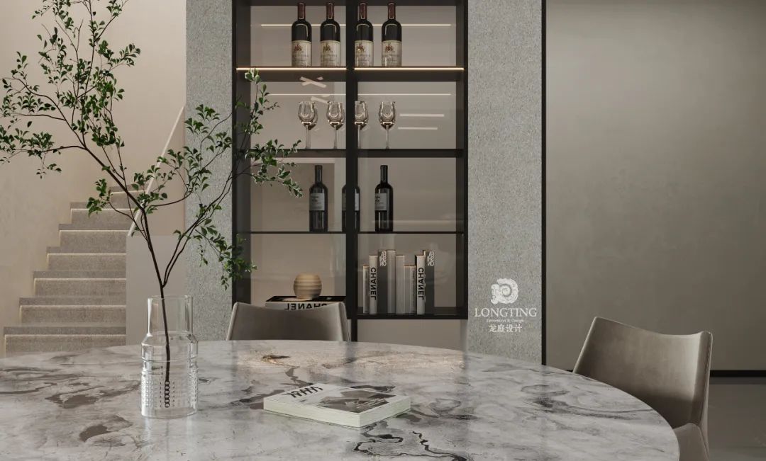 绿城御园现代轻奢别墅设计丨李海涛&詹金英-36