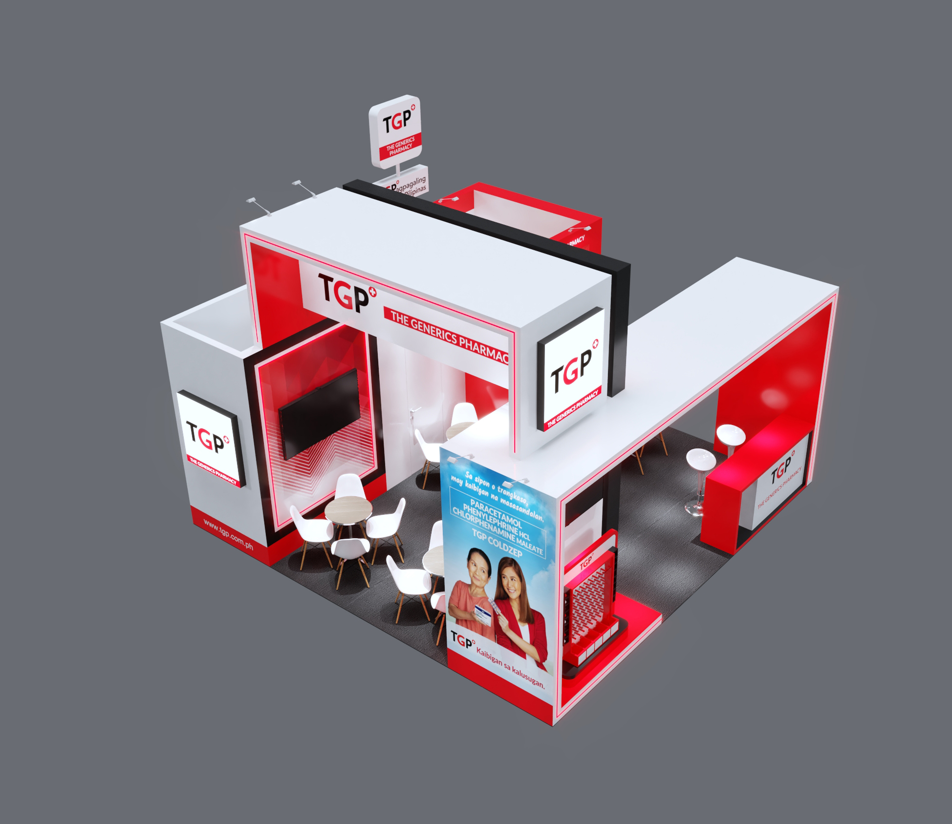 The Generics Pharmacy - Exhibition Booth Design-7