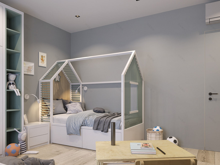 室内房屋设计丨乌克兰基辅丨Victor Bohdanov,Valeriya Demchenko-43