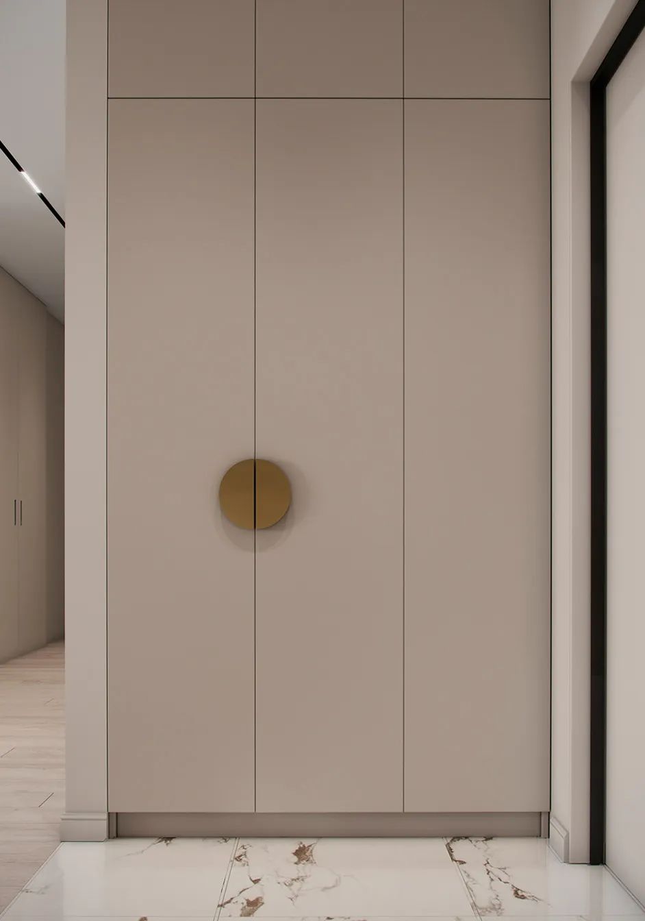 85㎡现代轻奢三居室设计丨Alexander Bocharov-12