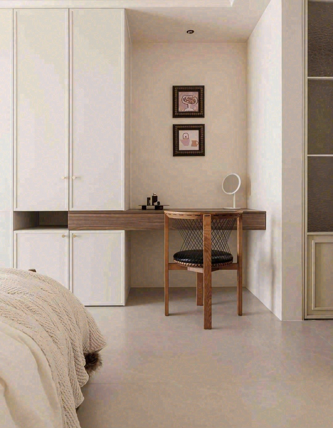 奶油风三居室改造丨中国北京丨七巧天工设计-70