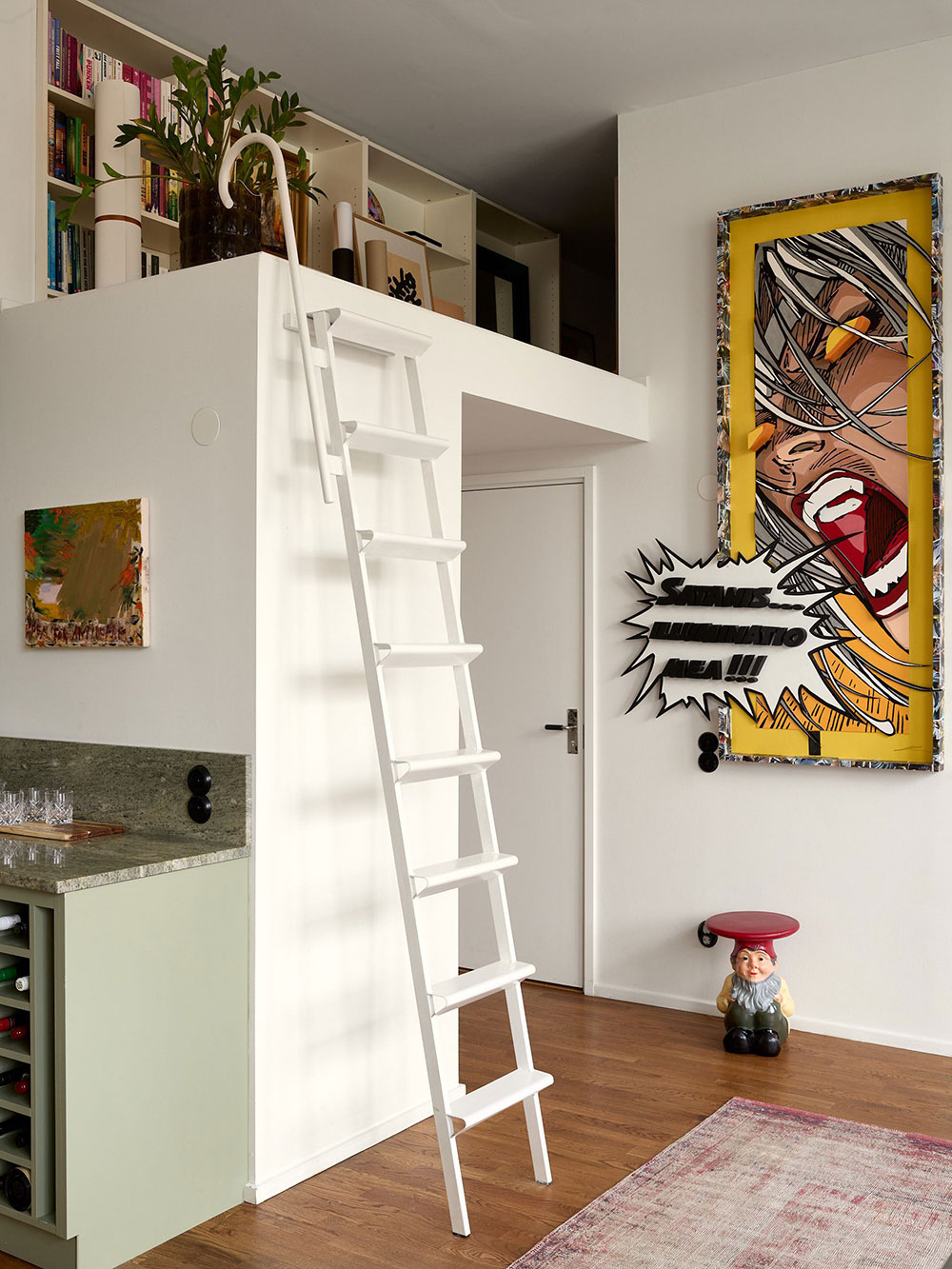 斯德哥尔摩前邮局改造的活力阁楼公寓-18